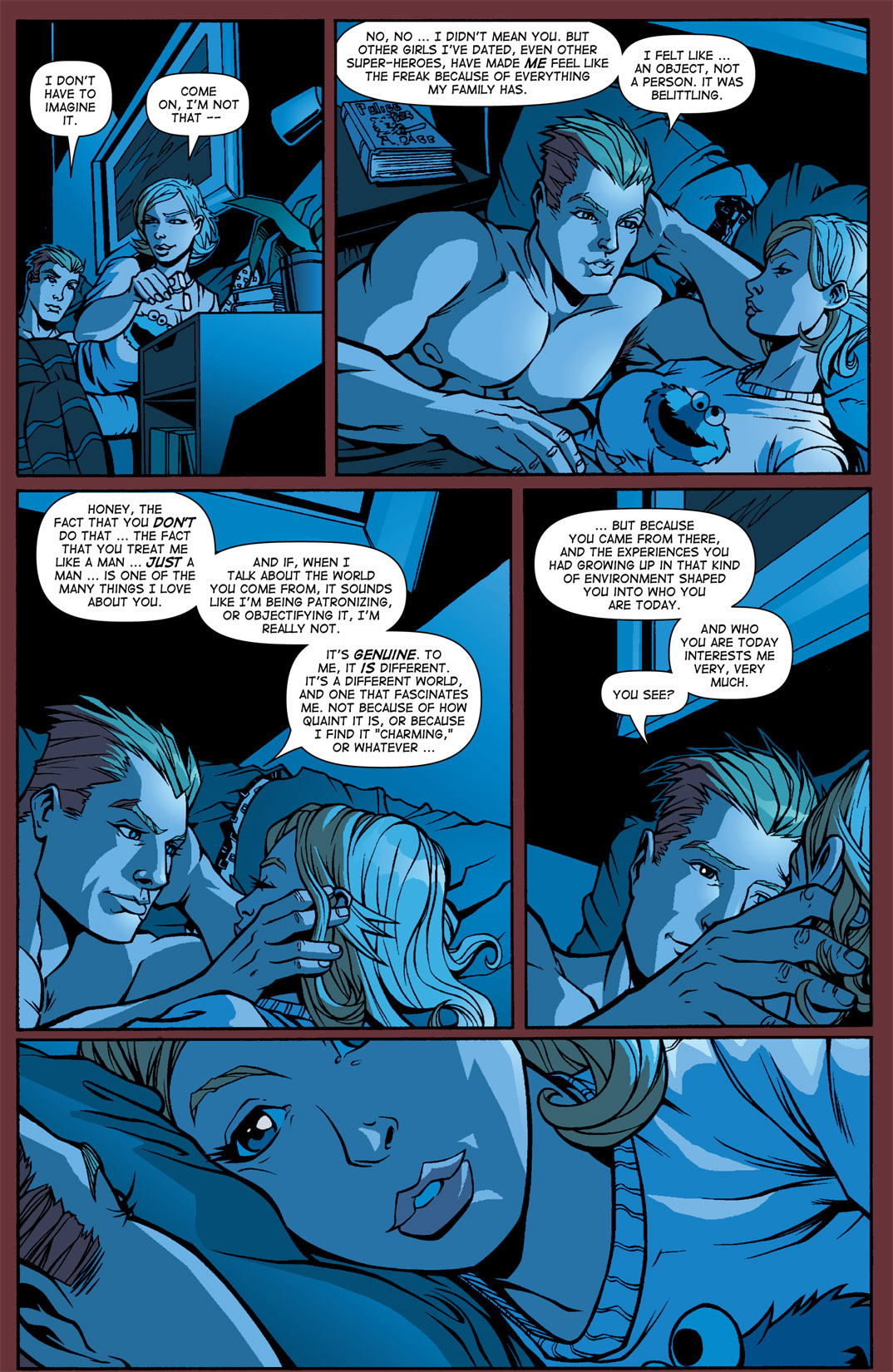 Read online Noble Causes (2004) comic -  Issue #7 - 18