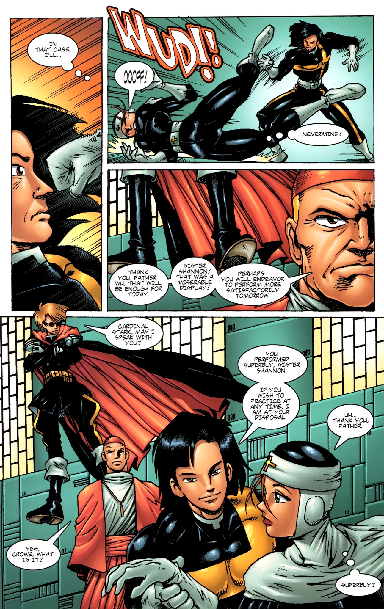 Read online Warrior Nun Areala (1999) comic -  Issue #2 - 5