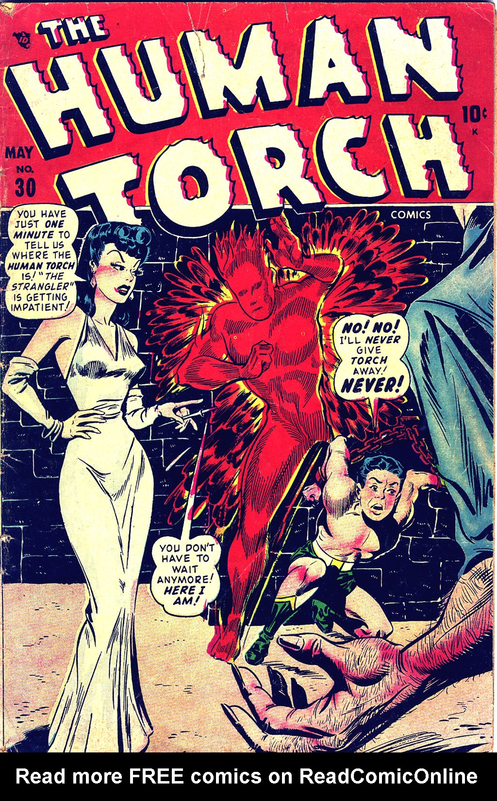 Read online The Human Torch (1940) comic -  Issue #30 - 1