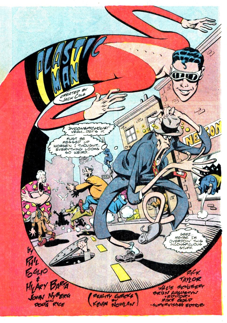 Read online Plastic Man (1988) comic -  Issue #1 - 4