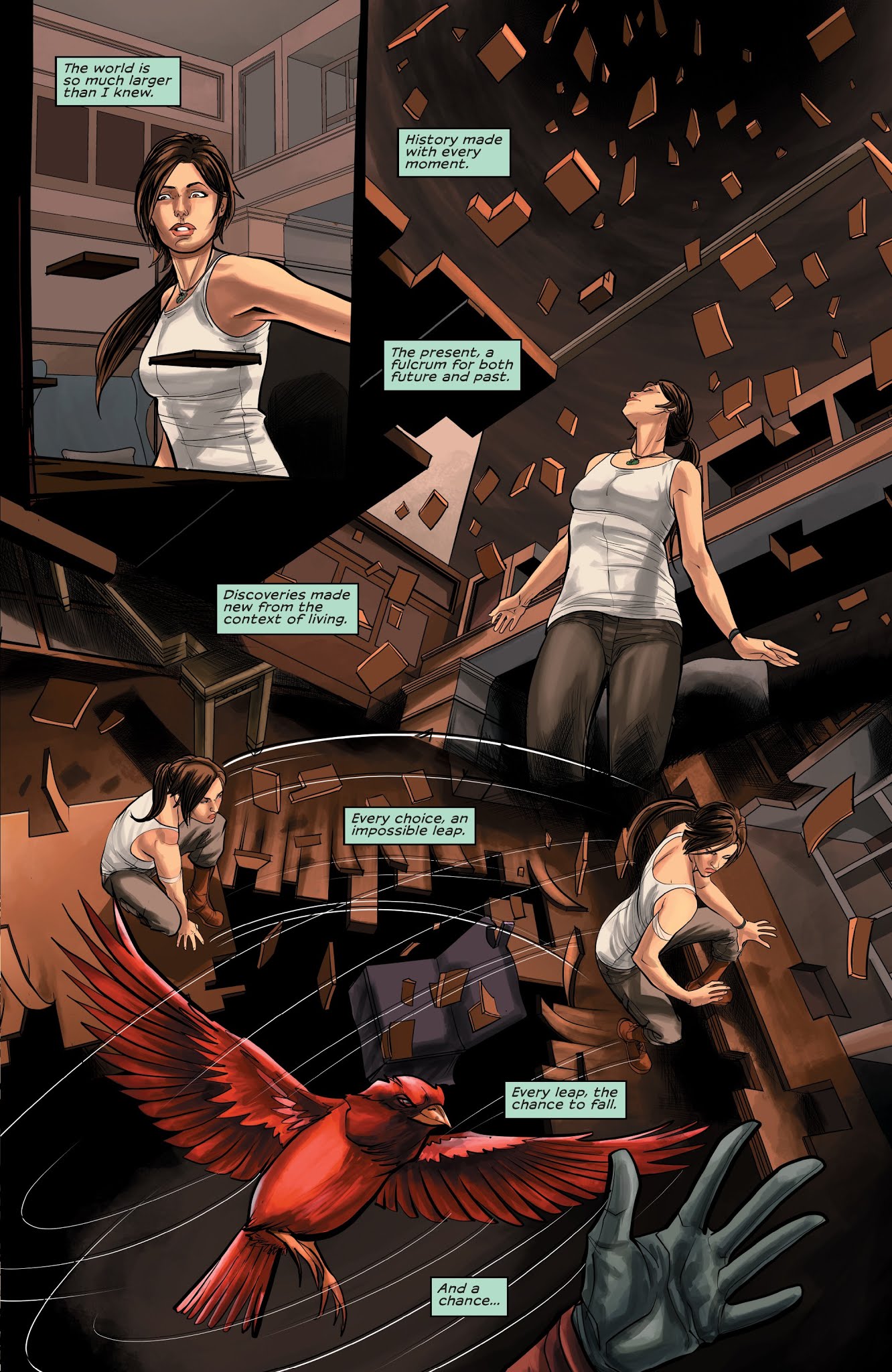 Read online Tomb Raider: Inferno comic -  Issue #3 - 21