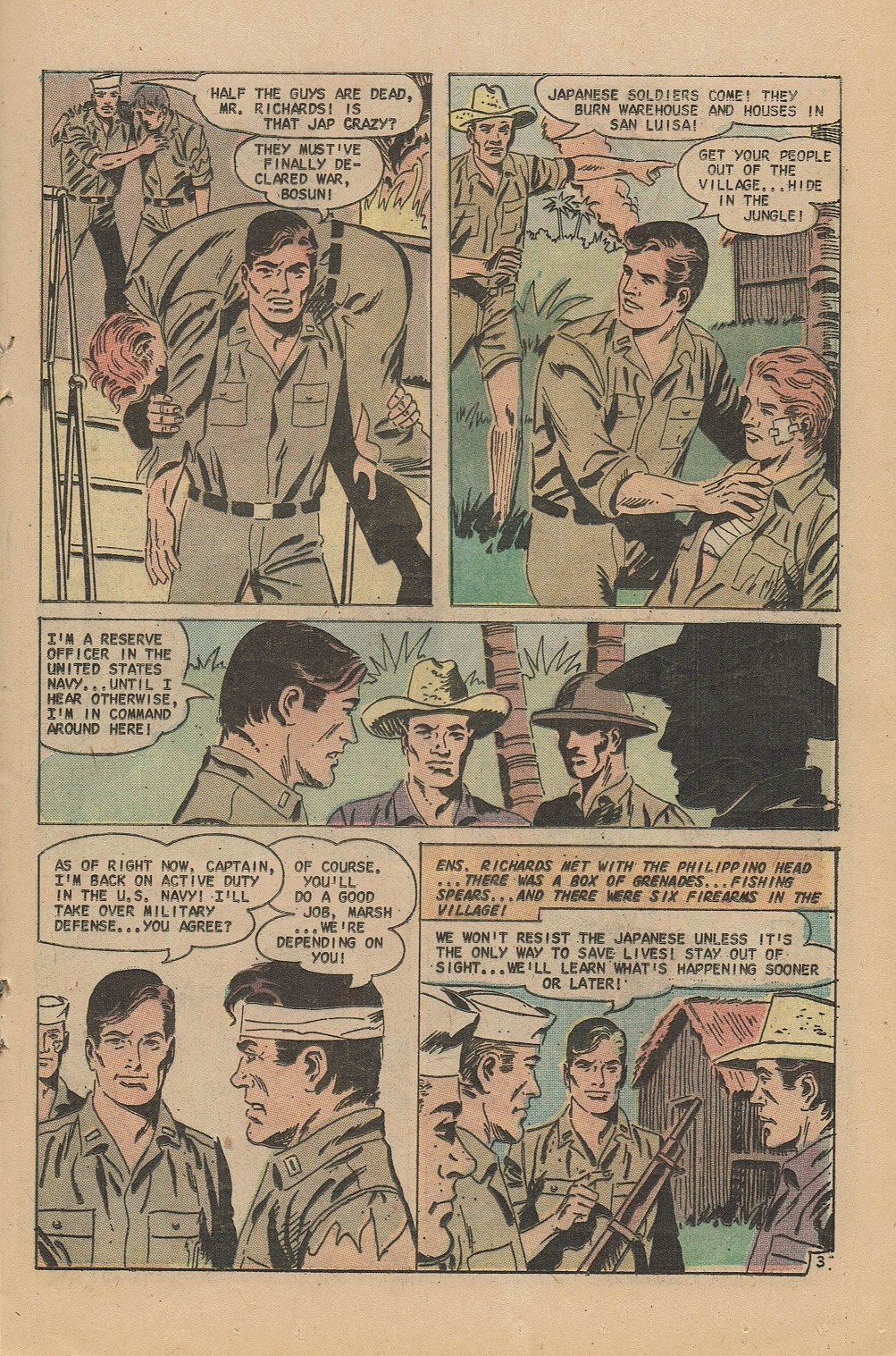 Read online Attack (1971) comic -  Issue #15 - 17