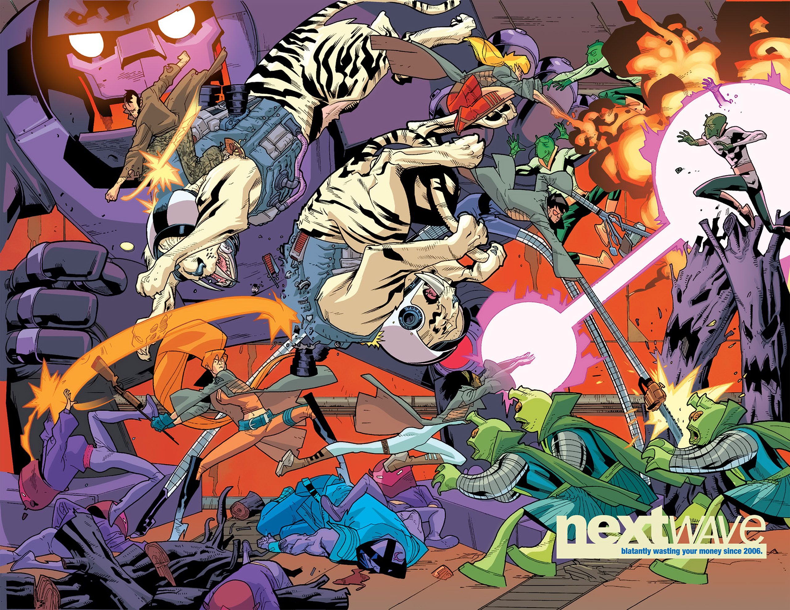 Read online Nextwave: Agents Of H.A.T.E. comic -  Issue #11 - 17