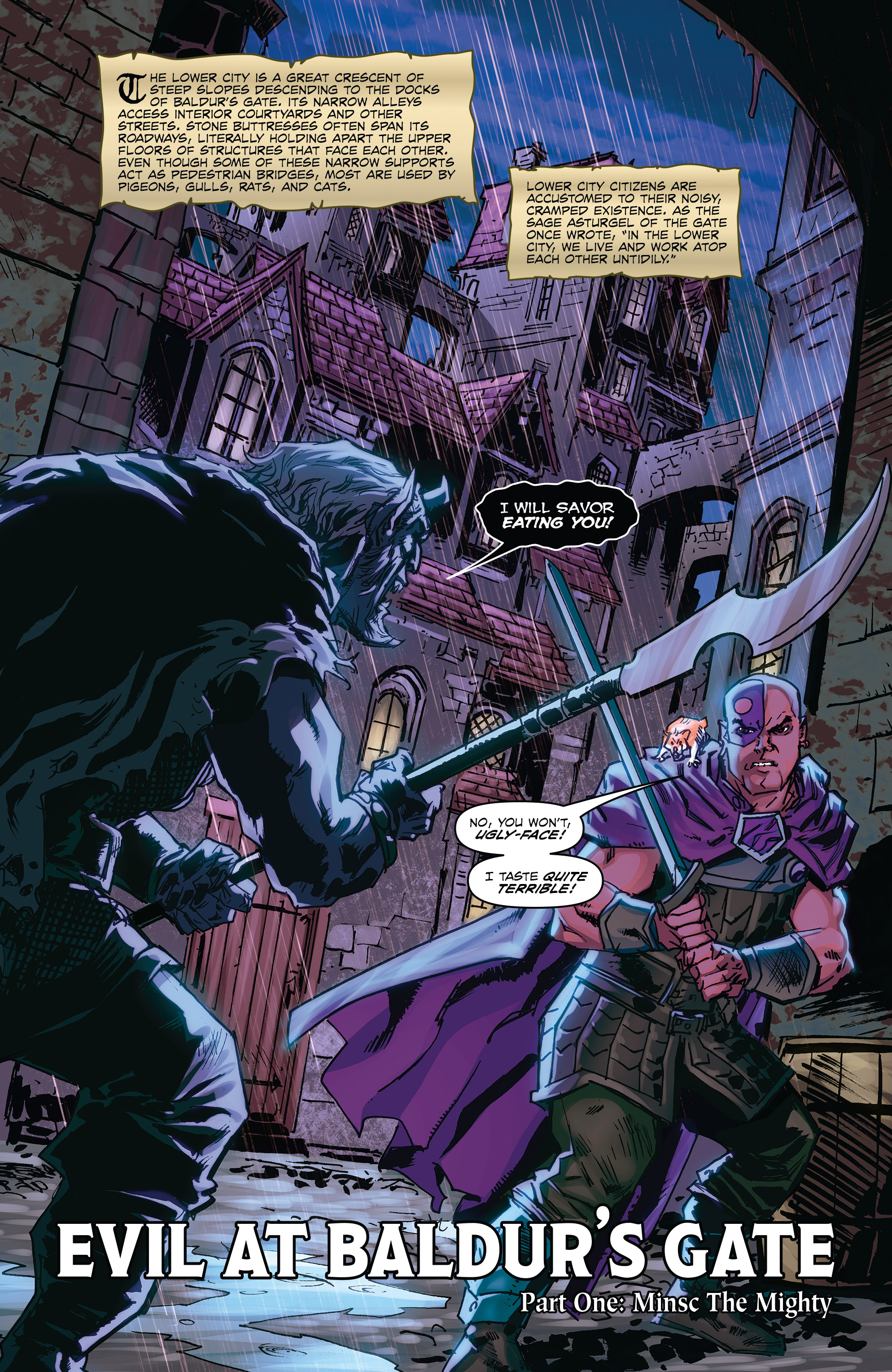 Read online Dungeons And Dragons: Baldur’s Gate 100-Pager comic -  Issue # TPB - 74