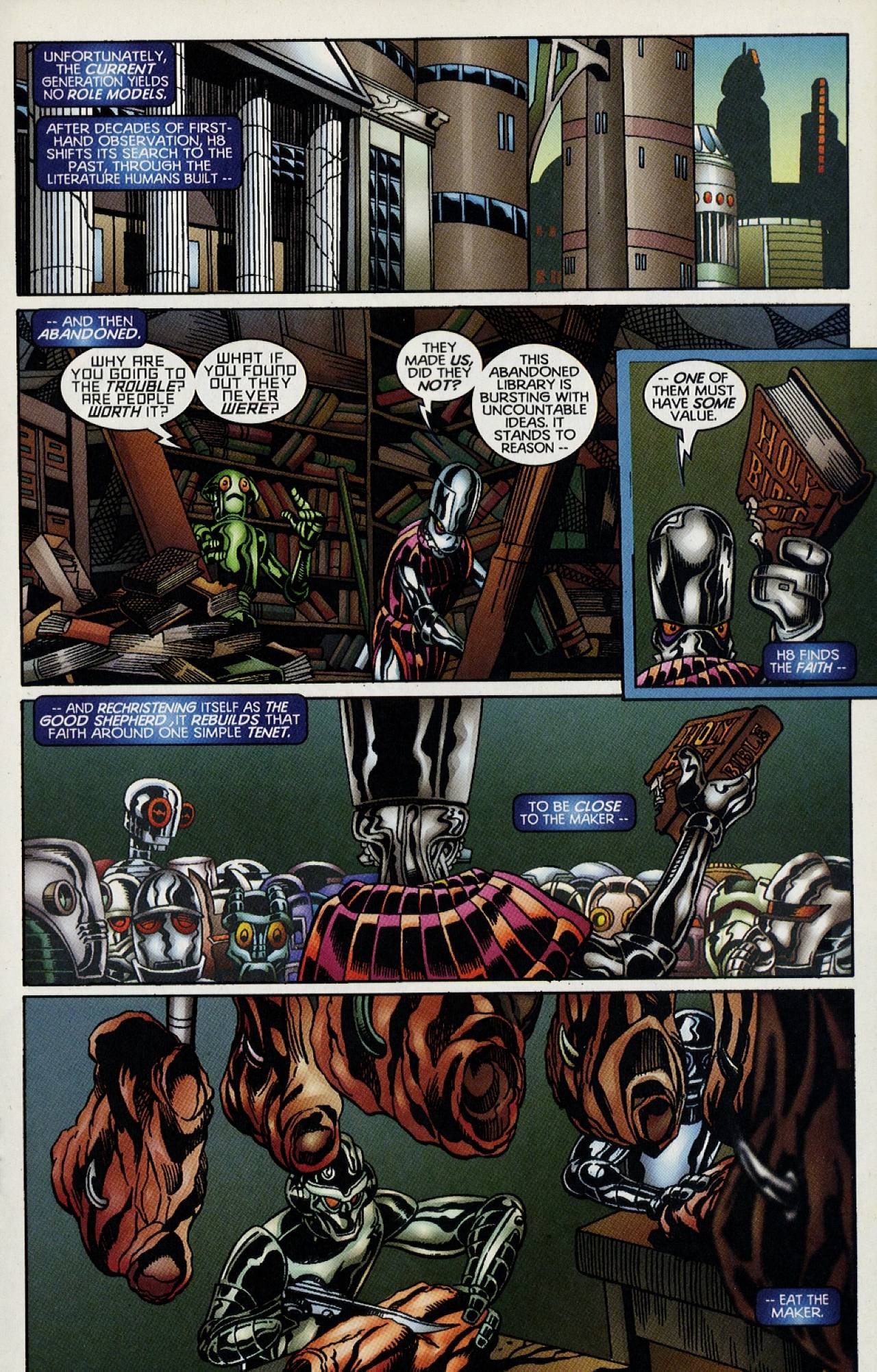 Read online Magnus Robot Fighter (1997) comic -  Issue #10 - 14