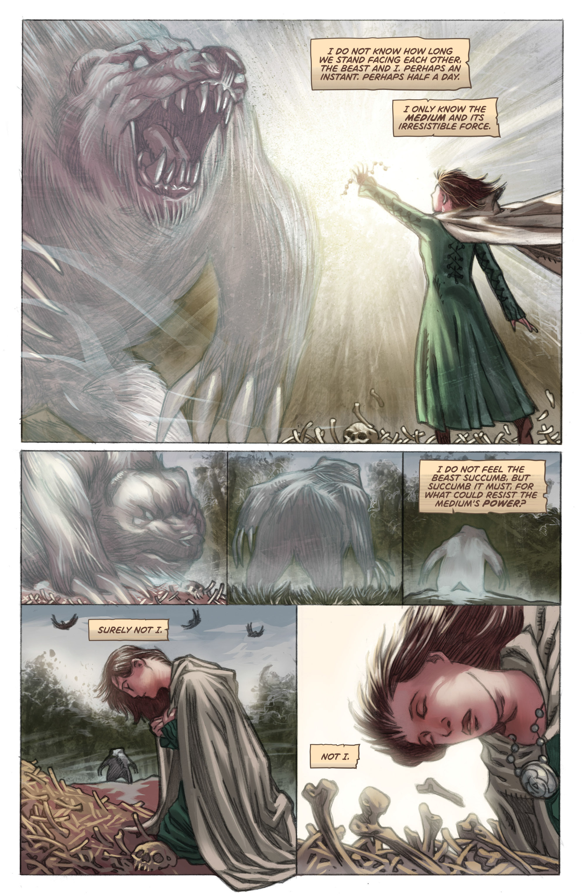 Read online Muirwood: The Lost Abbey comic -  Issue #3 - 13