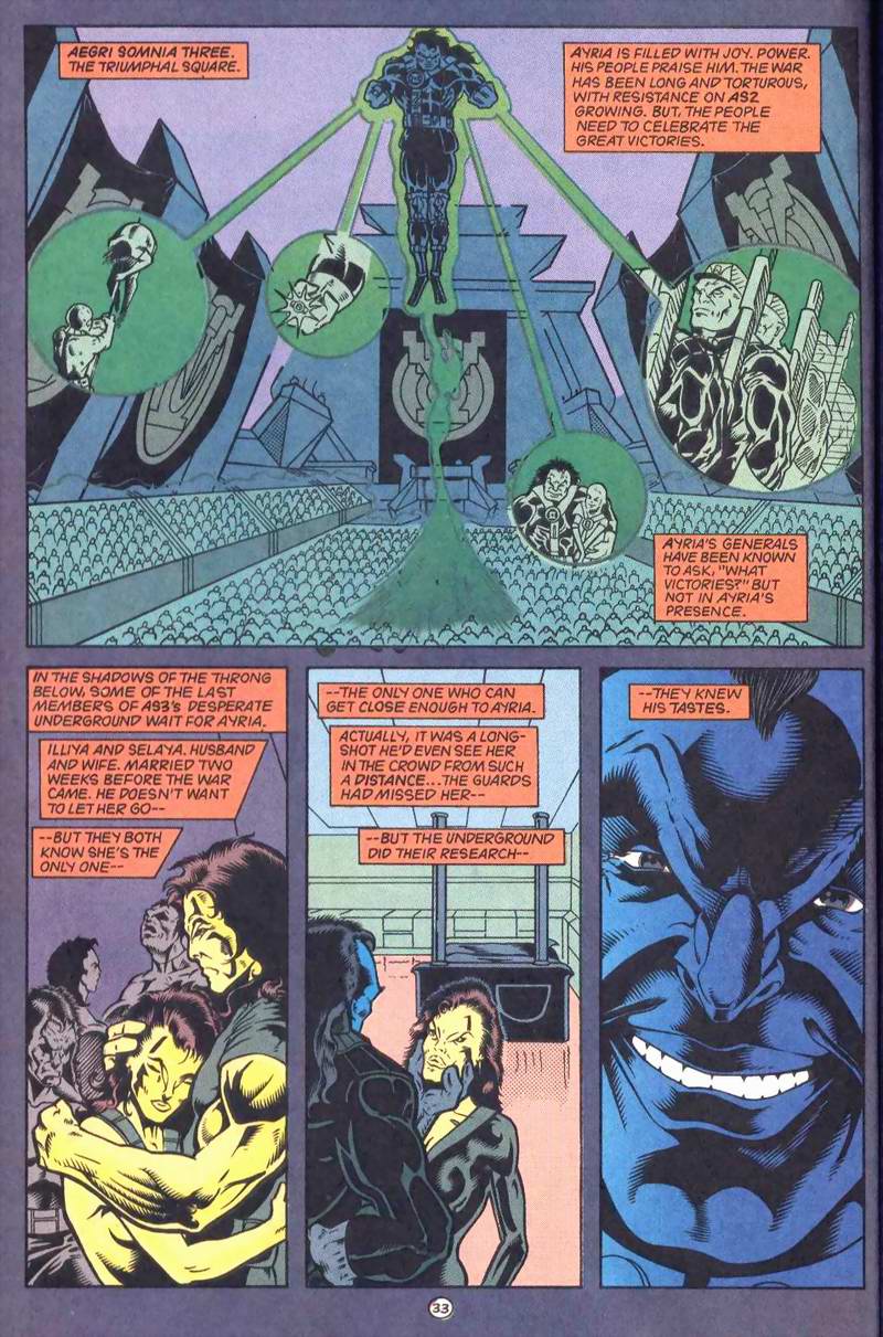 Read online Green Lantern Corps Quarterly comic -  Issue #7 - 34