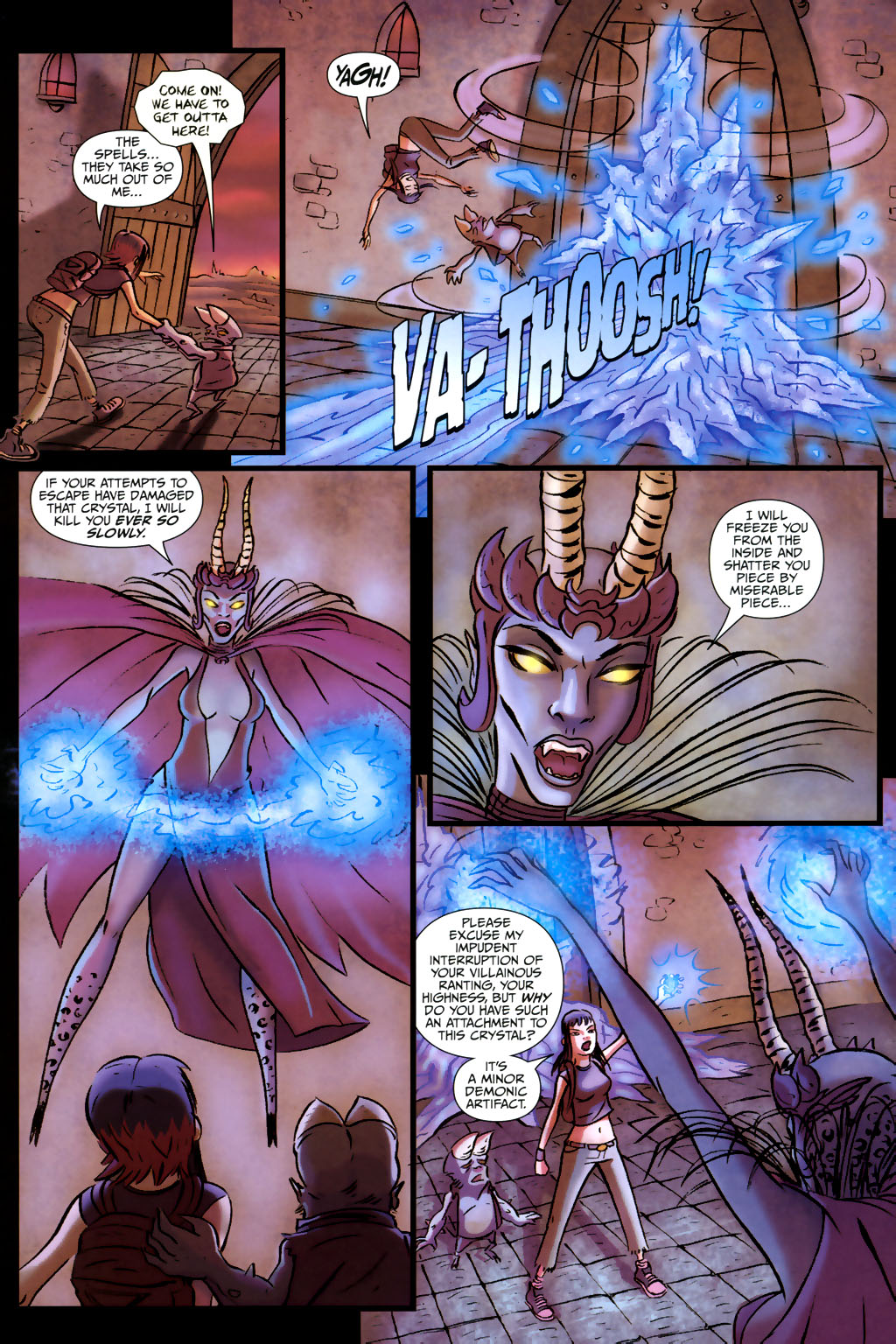 Read online Strange Girl comic -  Issue #7 - 27