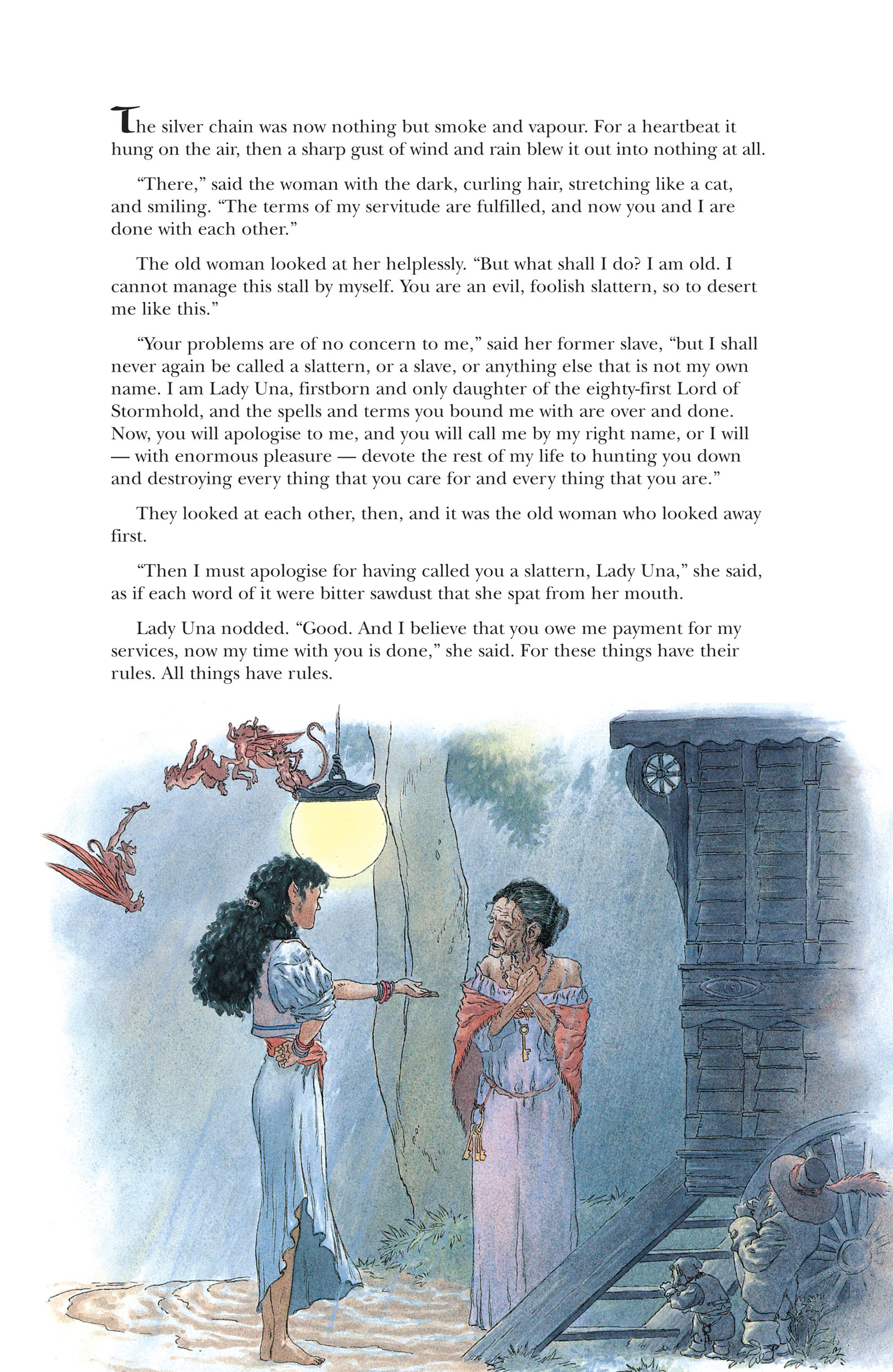 Read online Neil Gaiman and Charles Vess' Stardust comic -  Issue #4 - 54