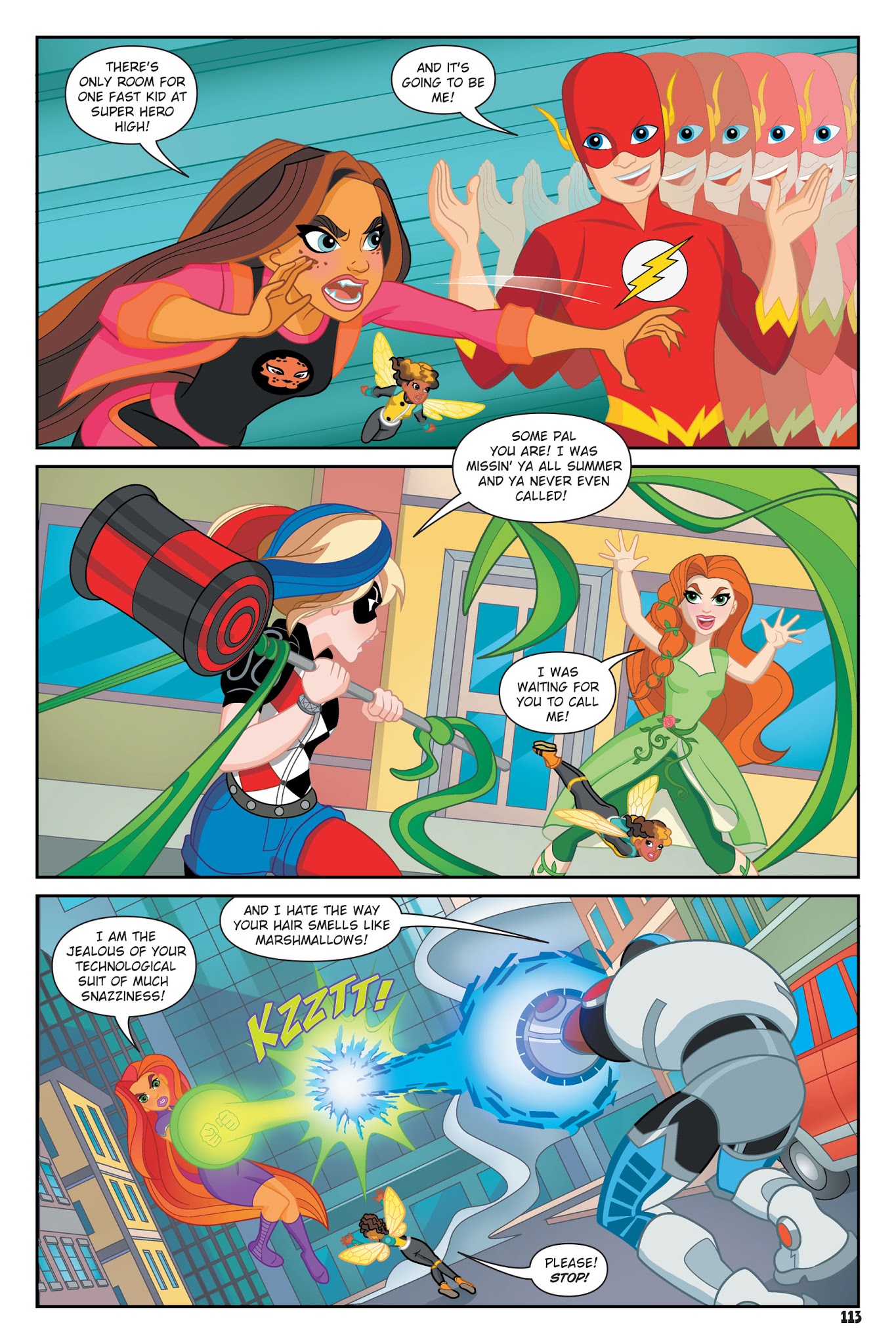 Read online DC Super Hero Girls: Summer Olympus comic -  Issue # TPB - 109