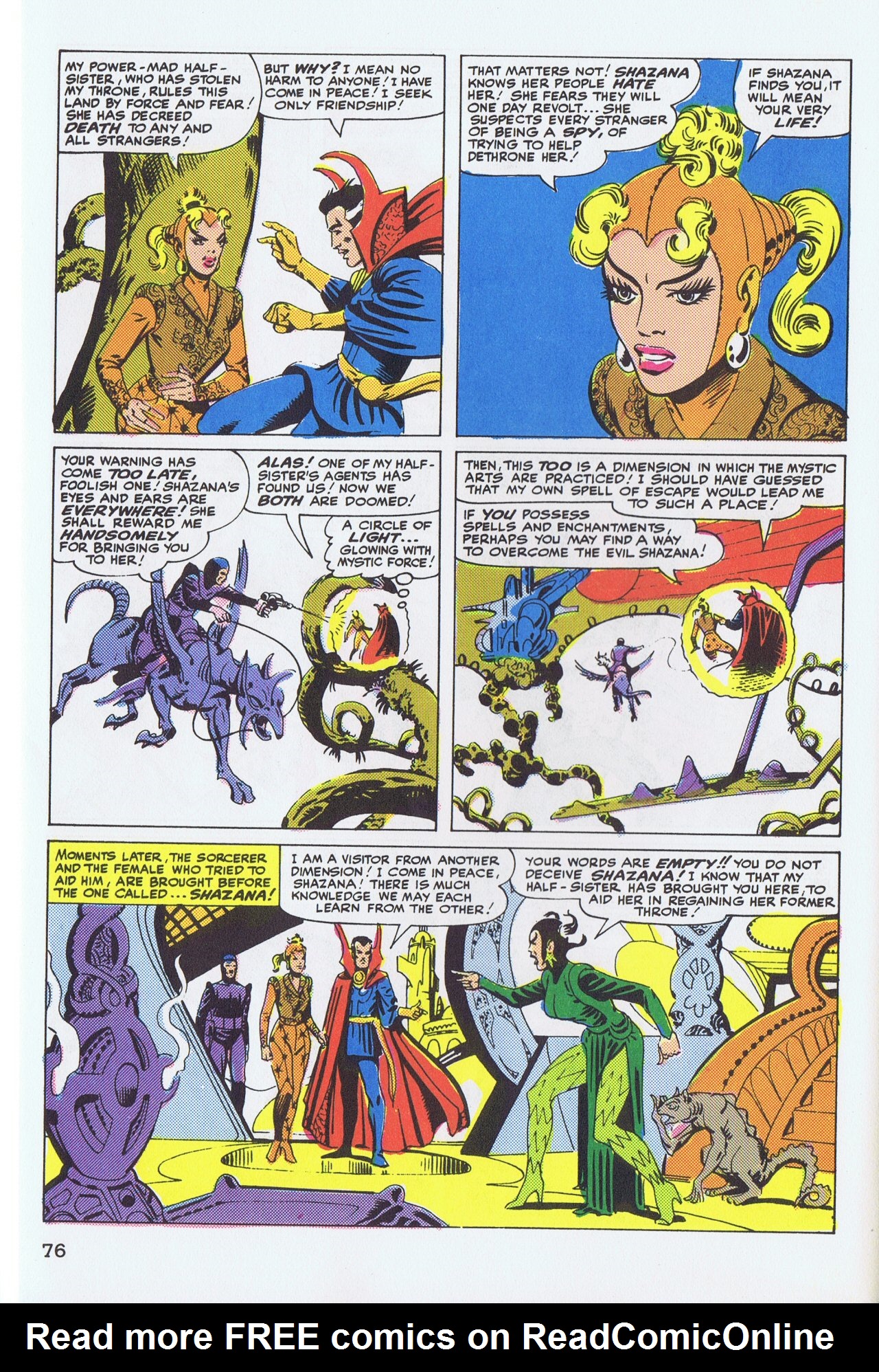 Read online Doctor Strange: Master of the Mystic Arts comic -  Issue # TPB - 72