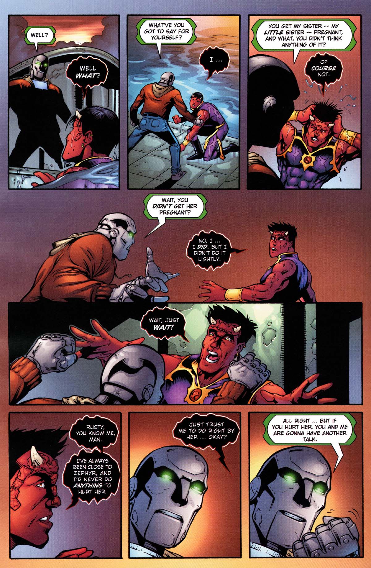 Read online Noble Causes: Family Secrets comic -  Issue #1 - 14