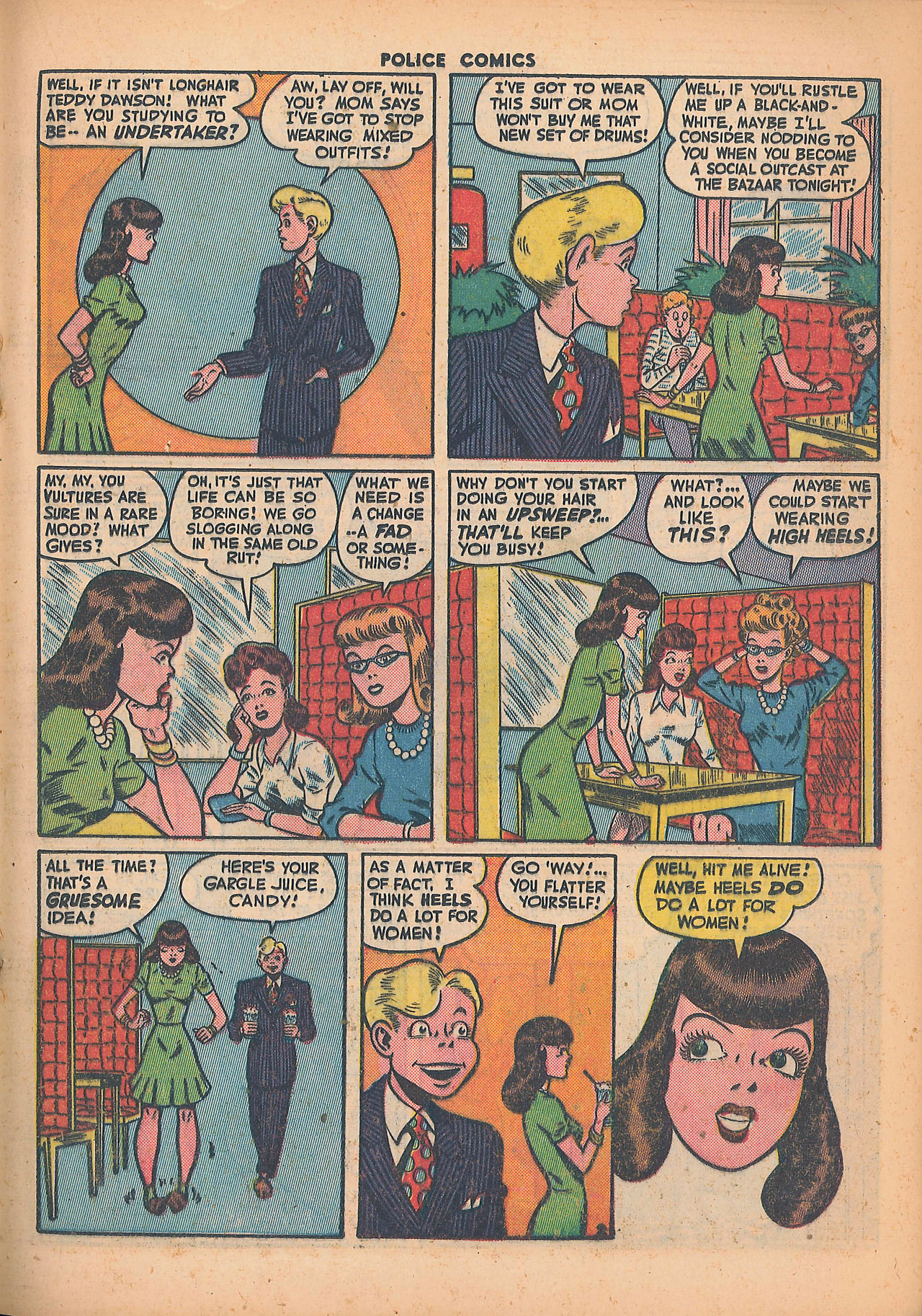 Read online Police Comics comic -  Issue #44 - 31
