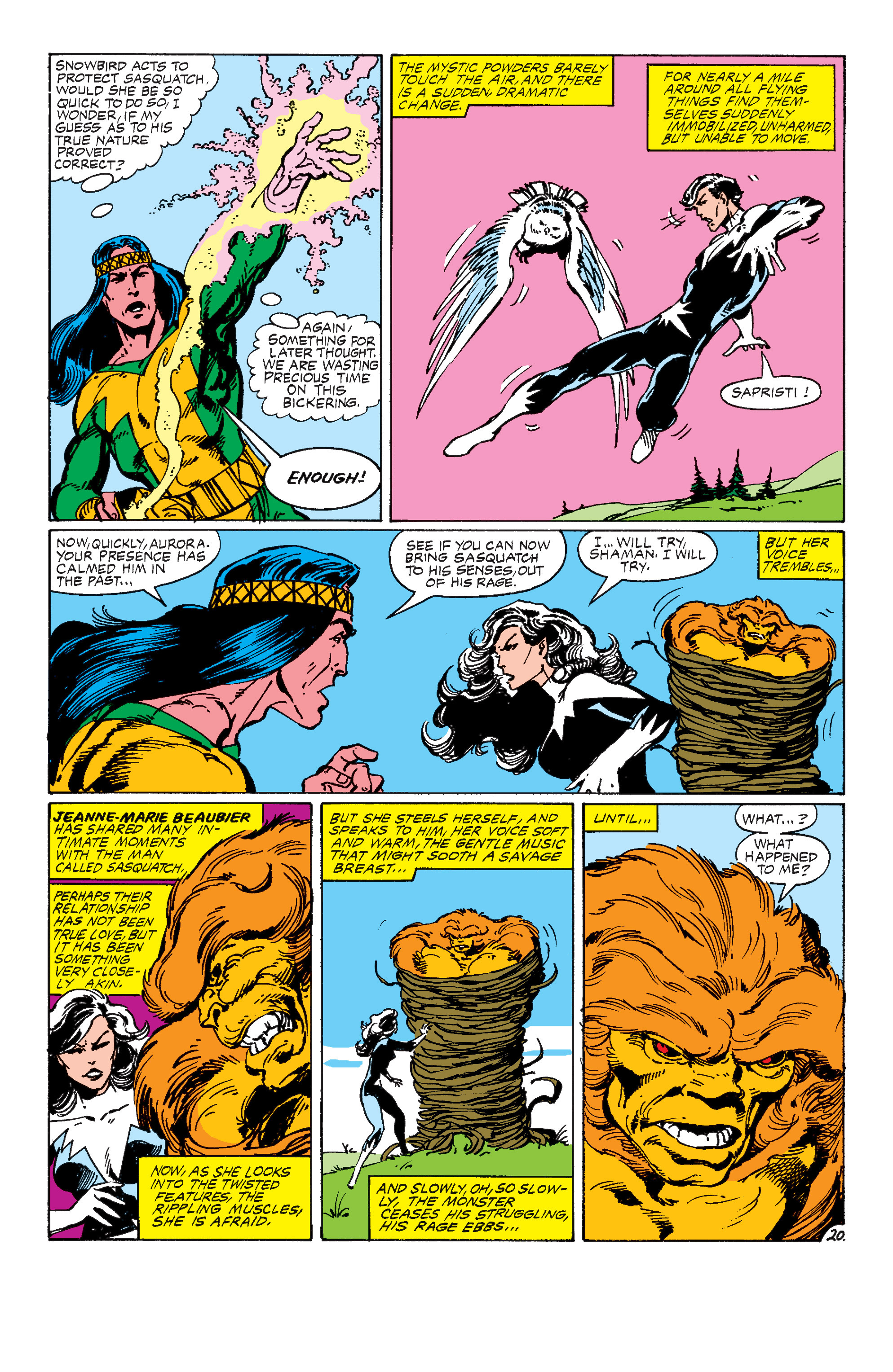 Read online Alpha Flight (1983) comic -  Issue #12 - 21