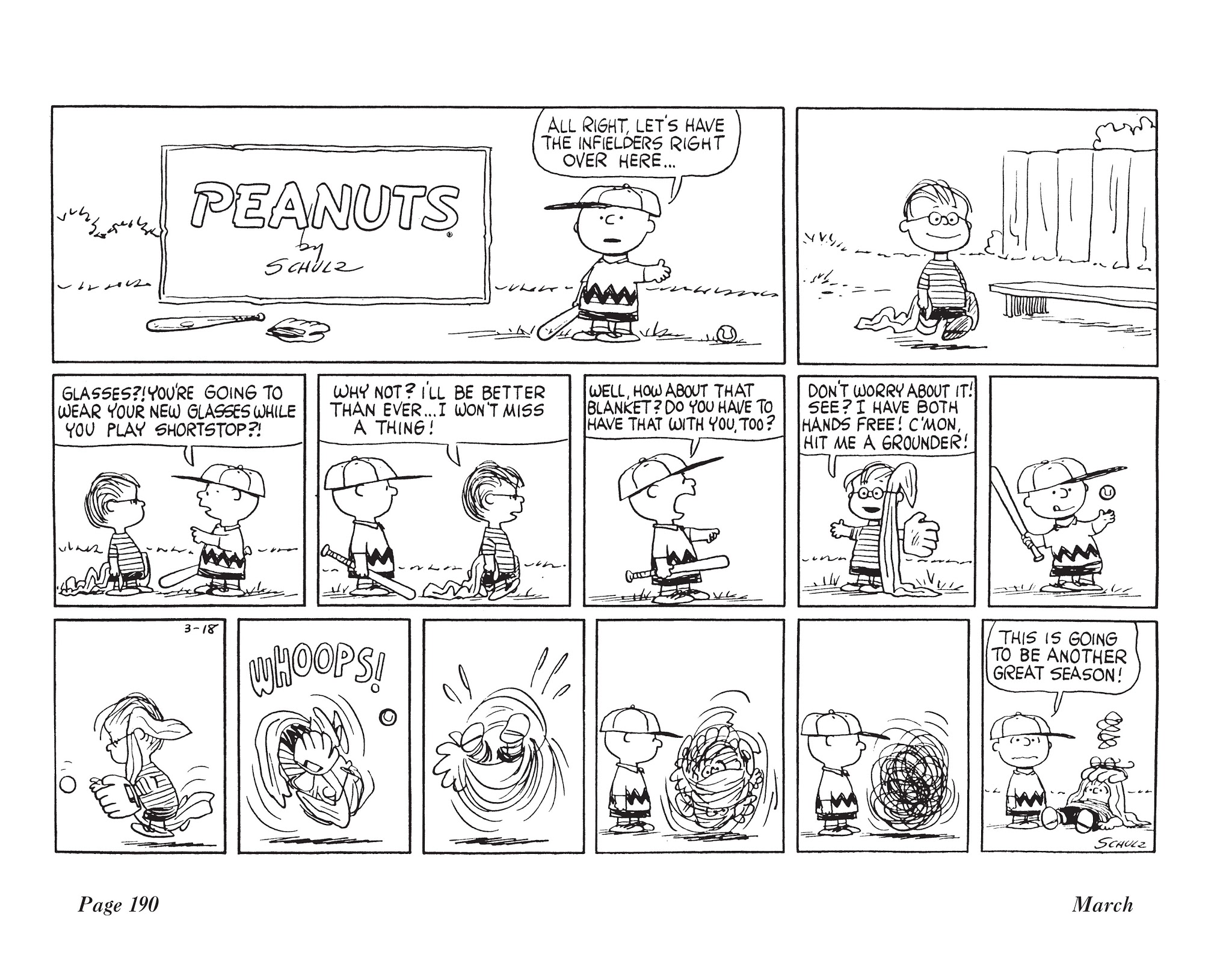Read online The Complete Peanuts comic -  Issue # TPB 6 - 205