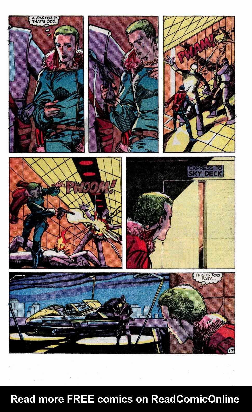 Read online Machine Man (1984) comic -  Issue #2 - 18