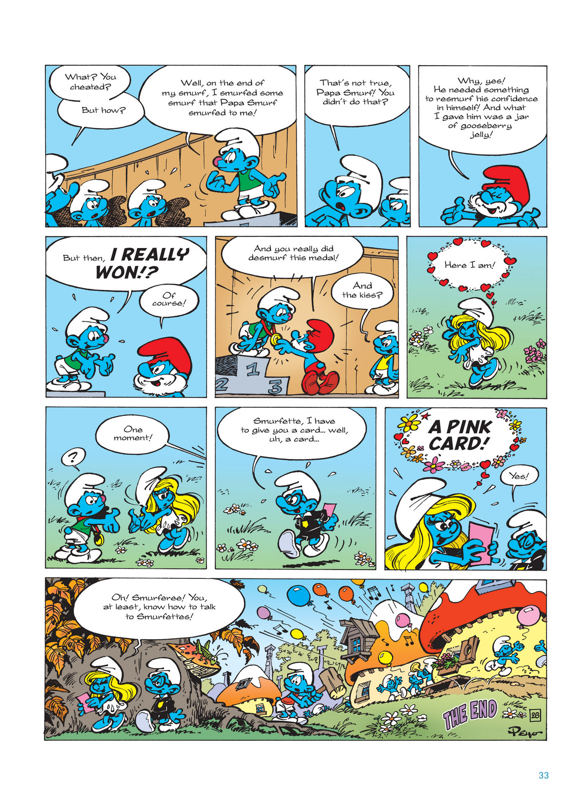 Read online The Smurfs comic -  Issue #11 - 33