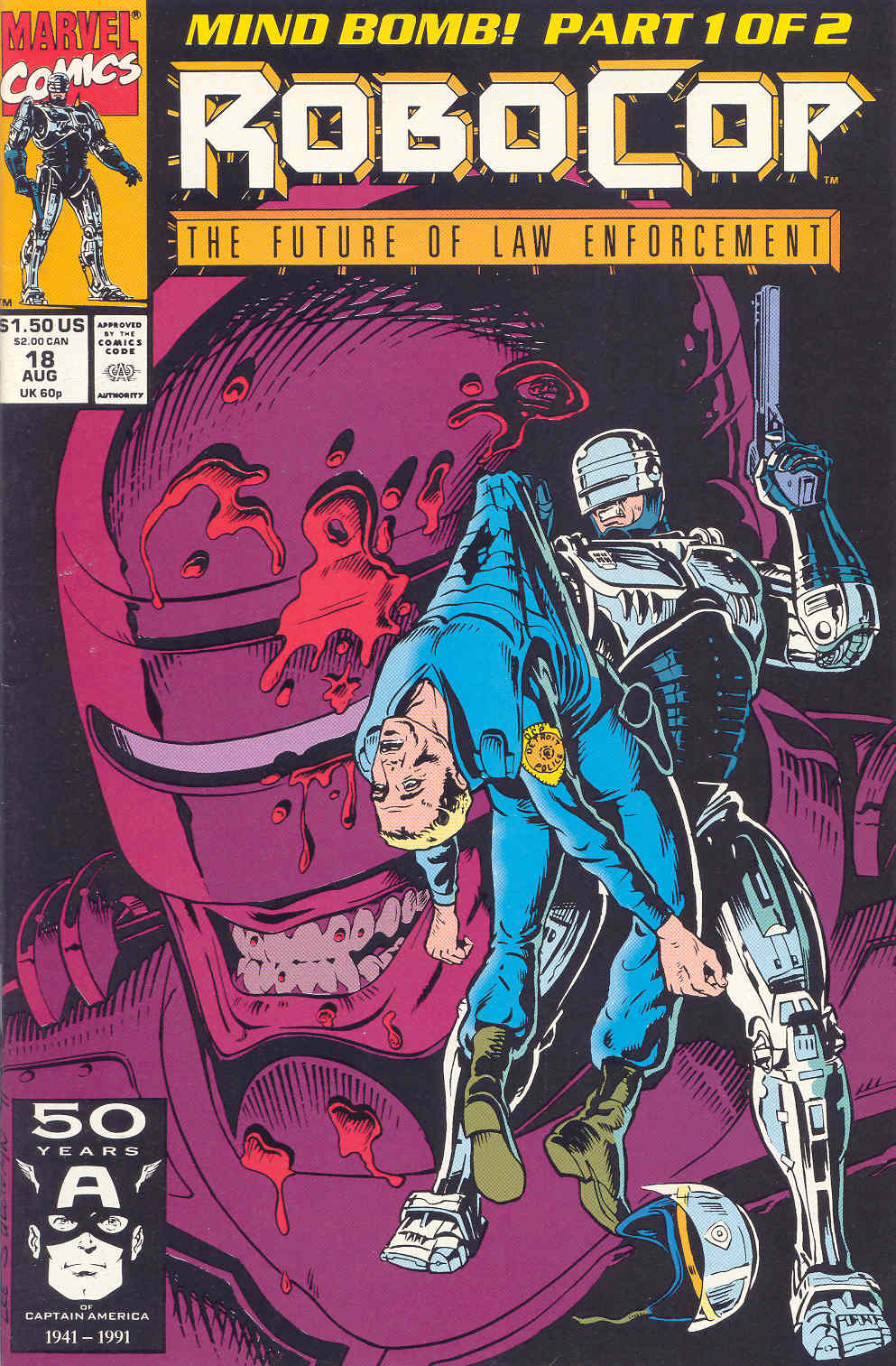 Read online Robocop (1990) comic -  Issue #18 - 1