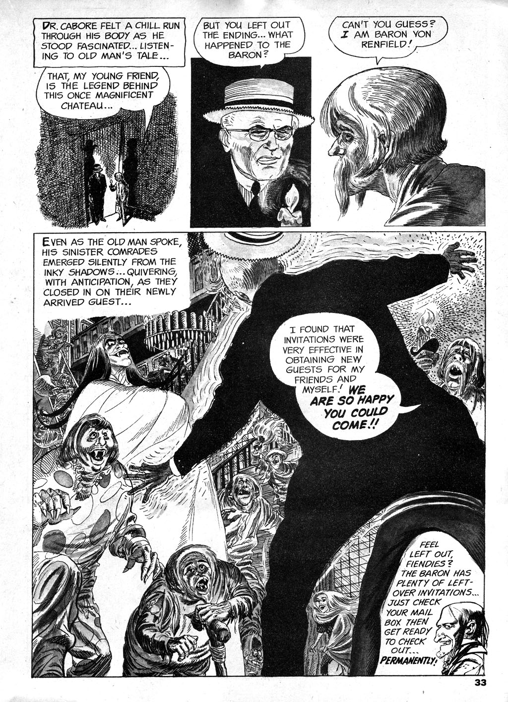 Read online Creepy (1964) comic -  Issue #8 - 33