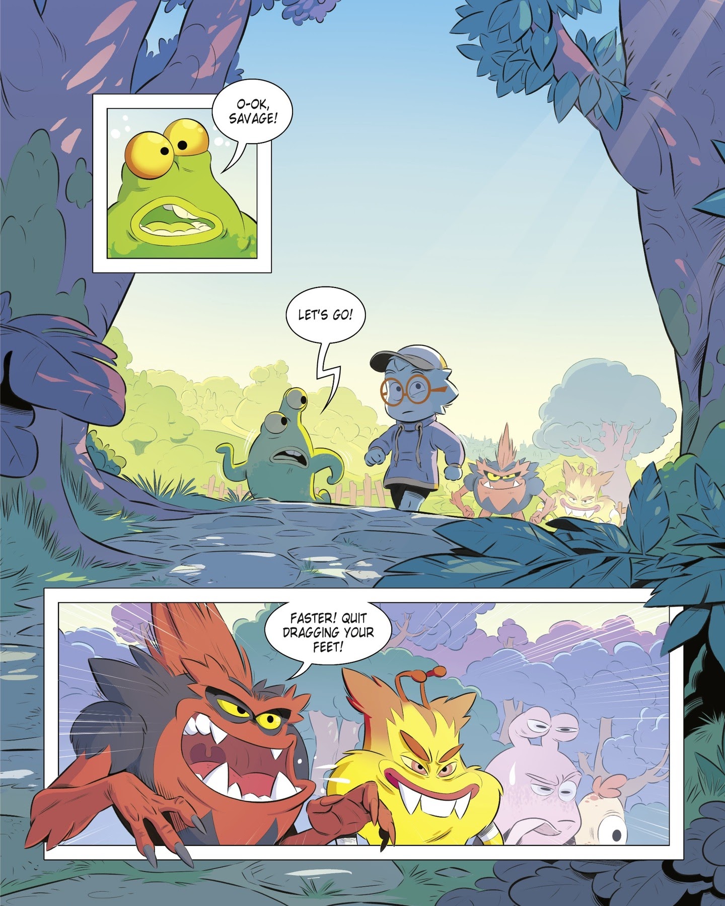 Read online The School for Little Monsters: It's Tough Being Flop comic -  Issue # TPB - 87