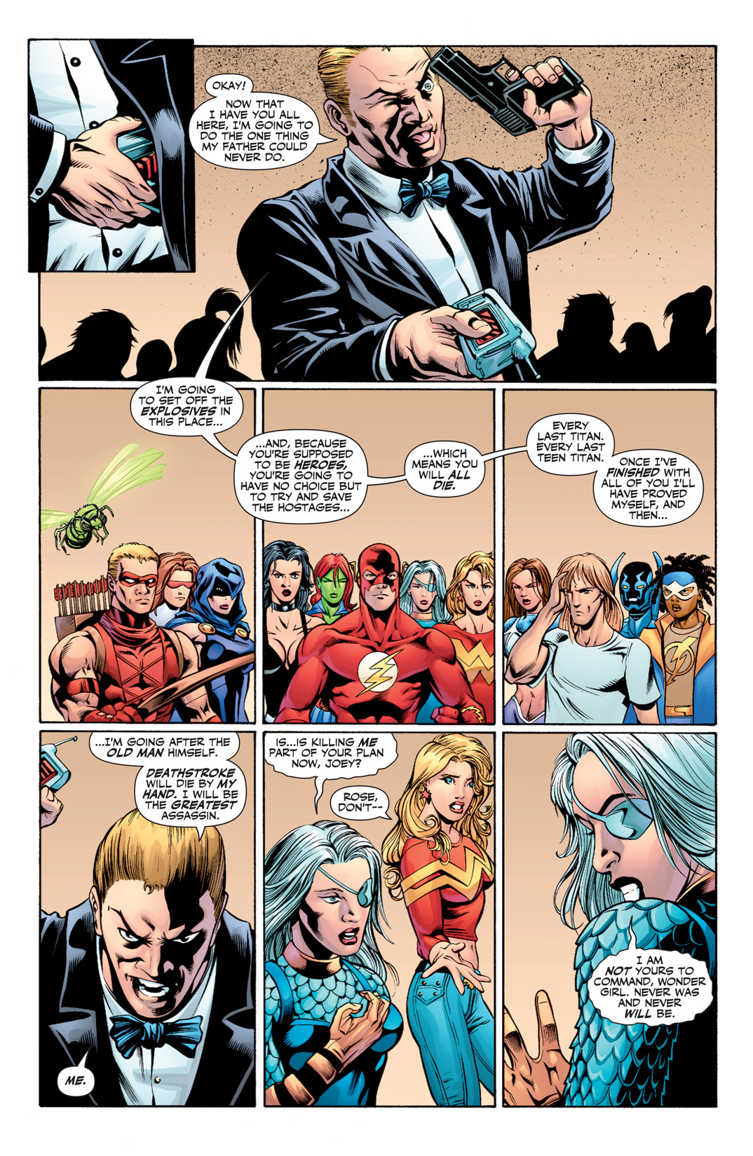 Read online Titans (2008) comic -  Issue #13 - 10