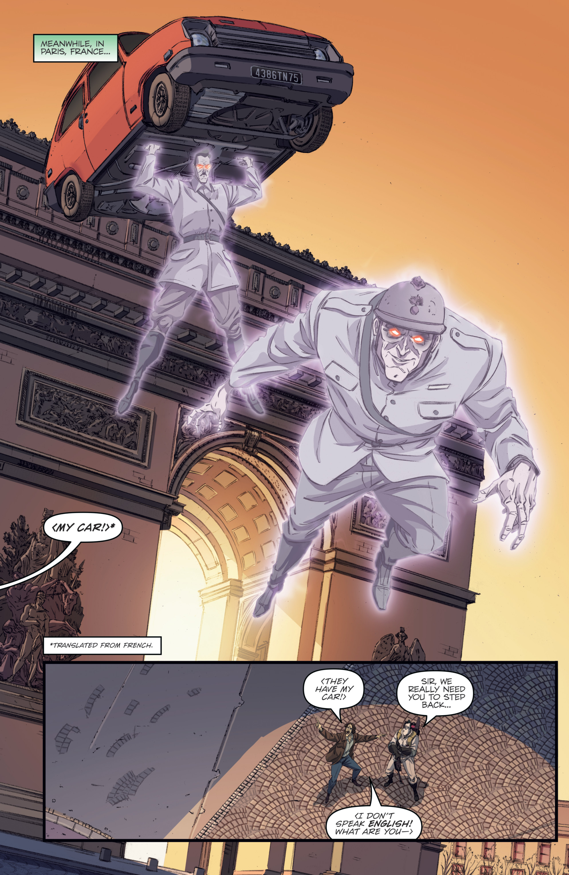 Read online Ghostbusters: International comic -  Issue #4 - 7