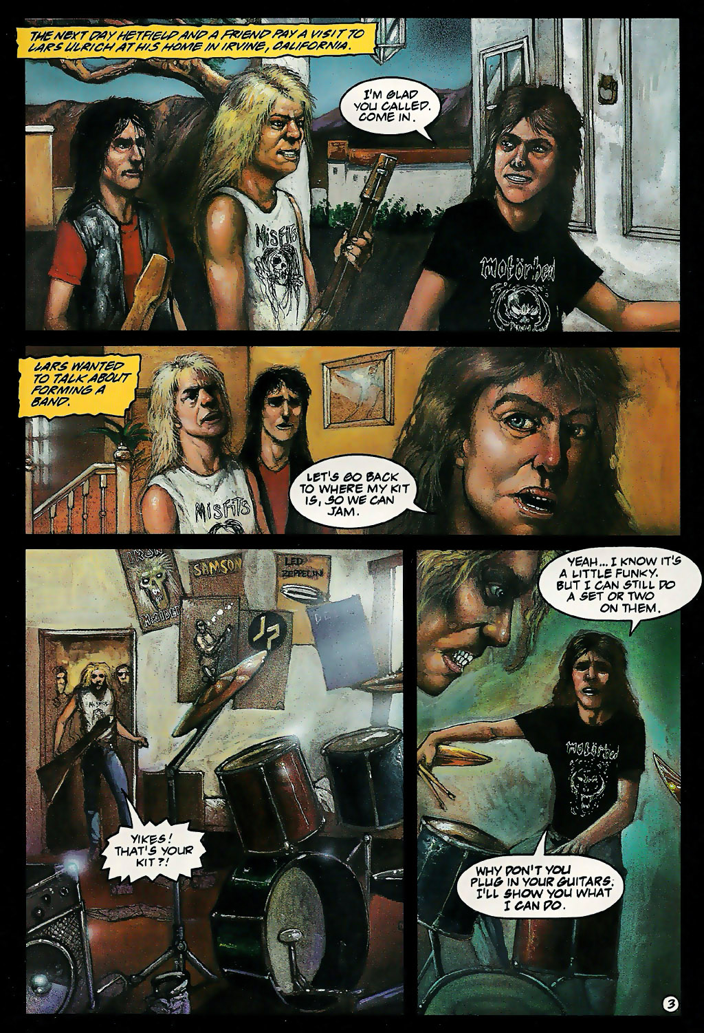 Read online Metallica comic -  Issue # Full - 7