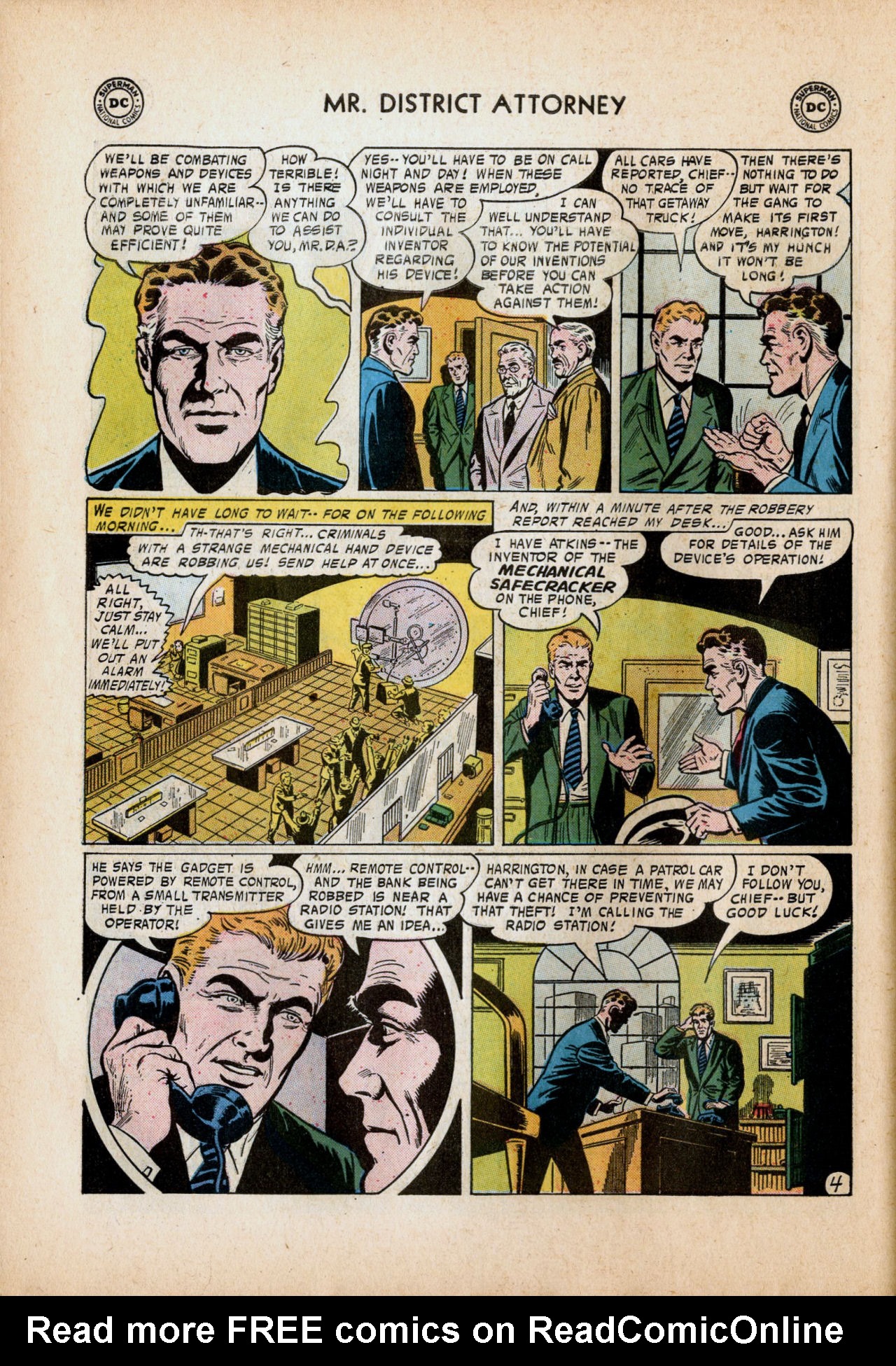 Read online Mr. District Attorney comic -  Issue #60 - 28