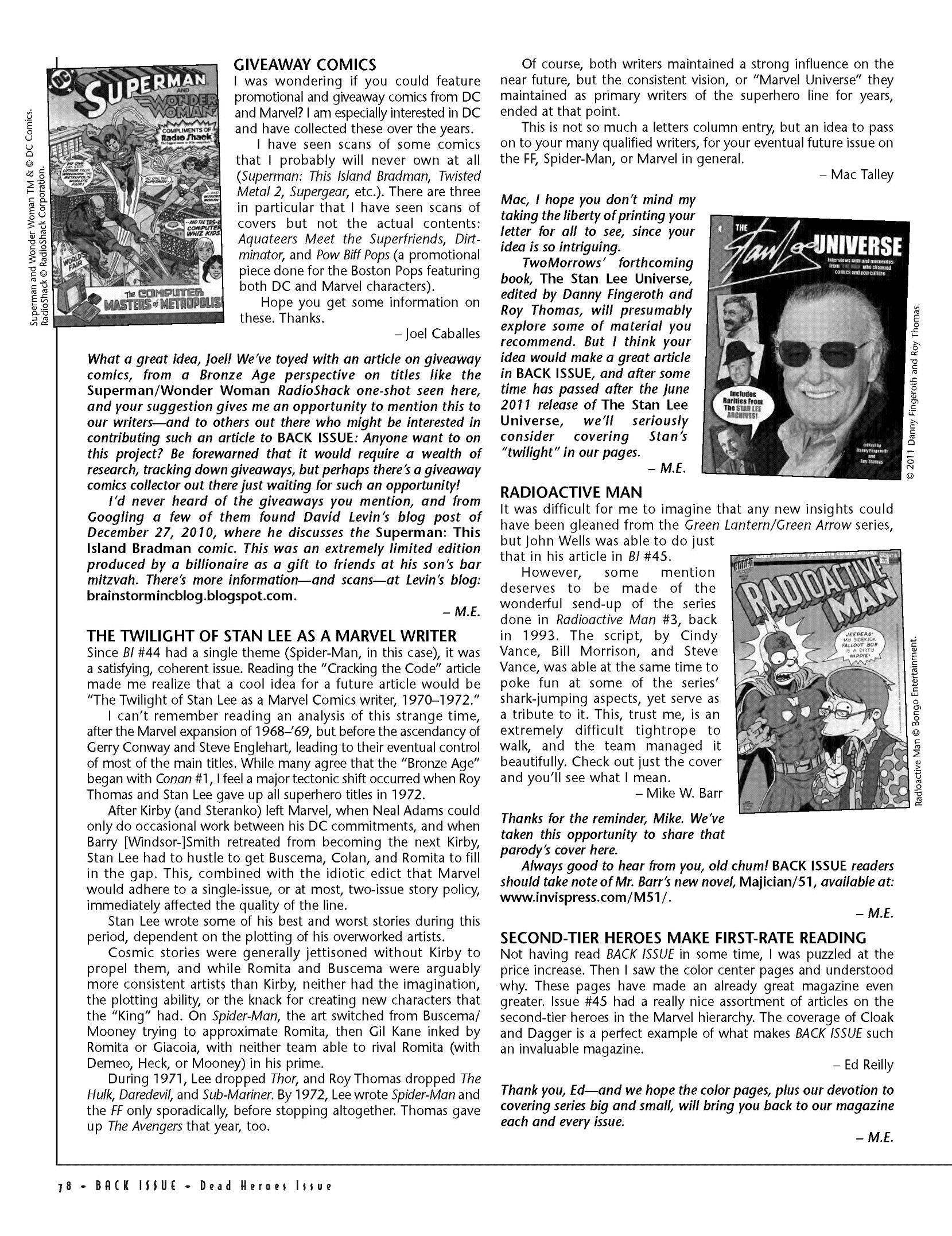 Read online Back Issue comic -  Issue #48 - 78