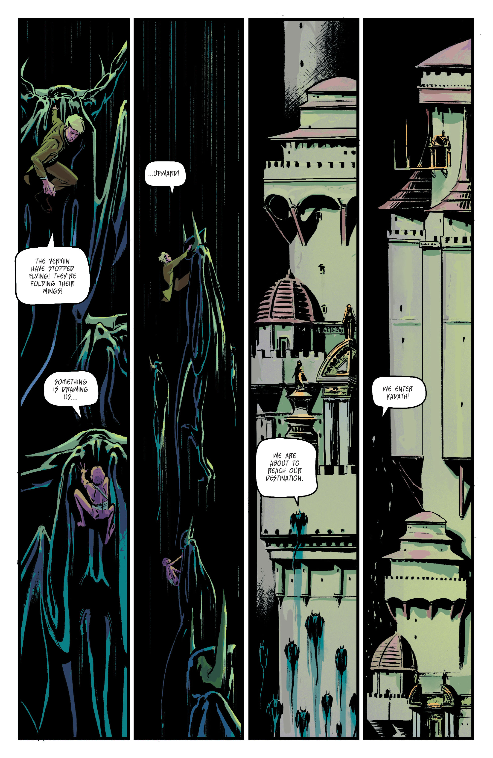 Read online Lovecraft Unknown Kadath comic -  Issue #8 - 11