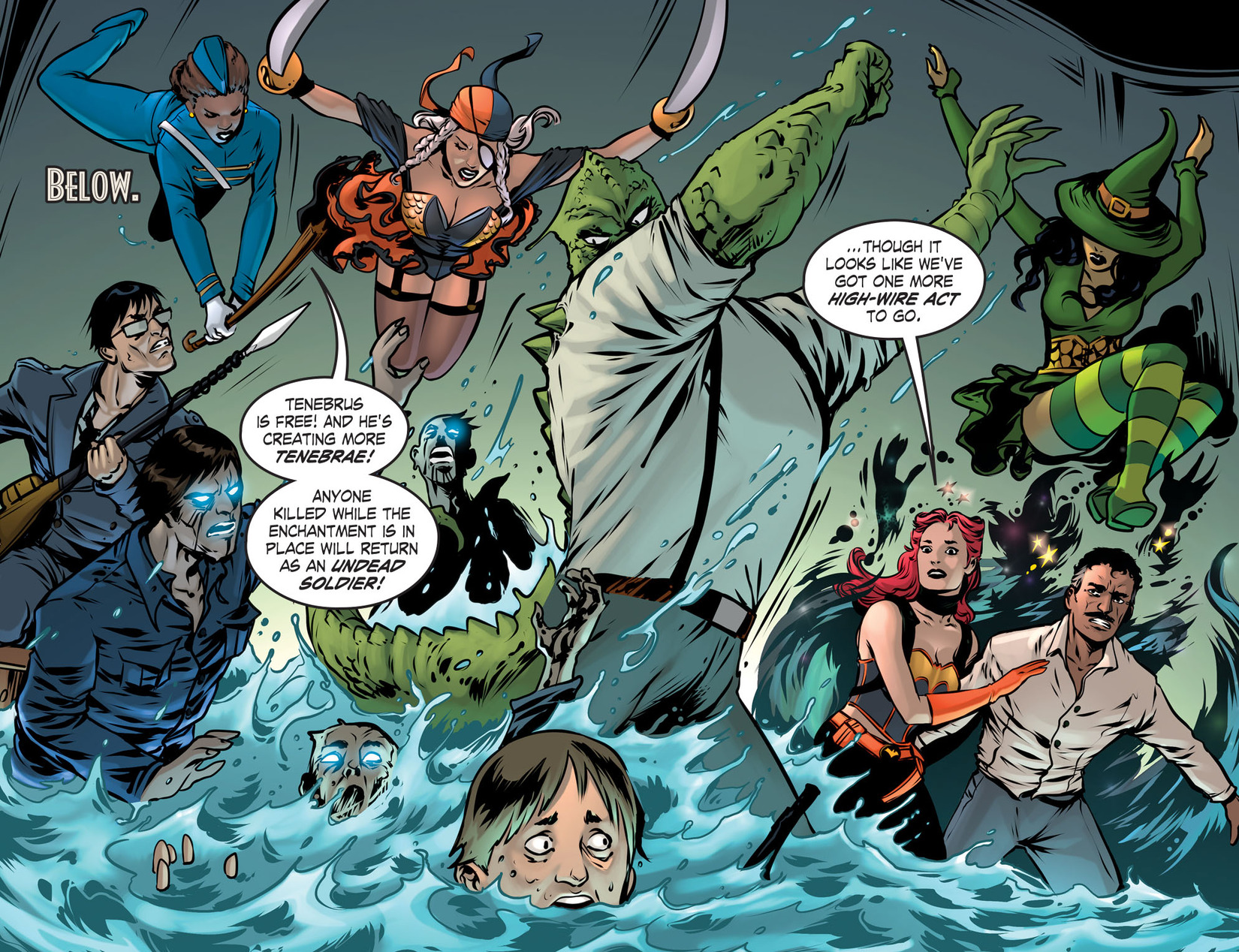 Read online DC Comics: Bombshells comic -  Issue #75 - 7