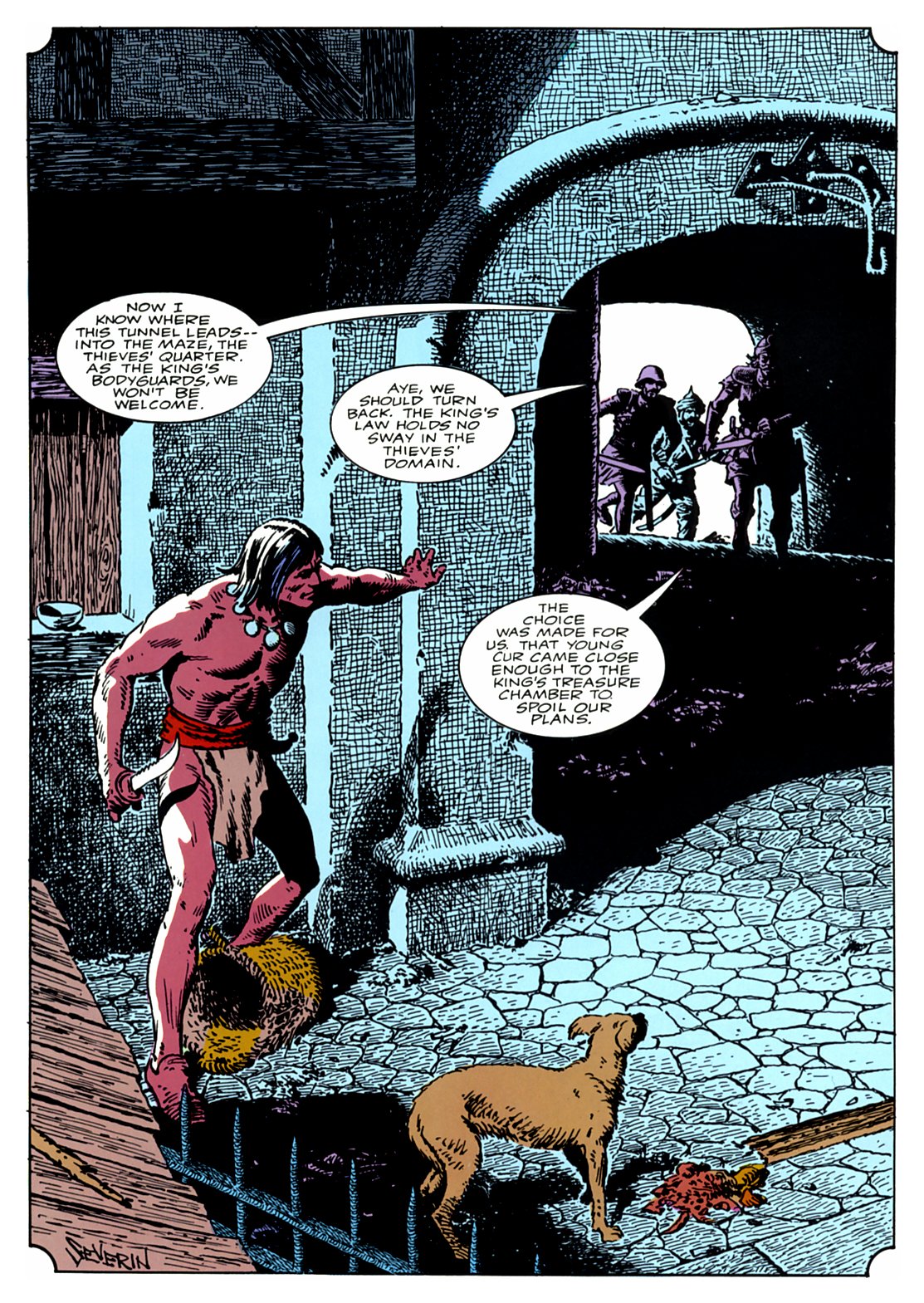 Read online Marvel Graphic Novel comic -  Issue #28 - Conan - The Reaver - 4