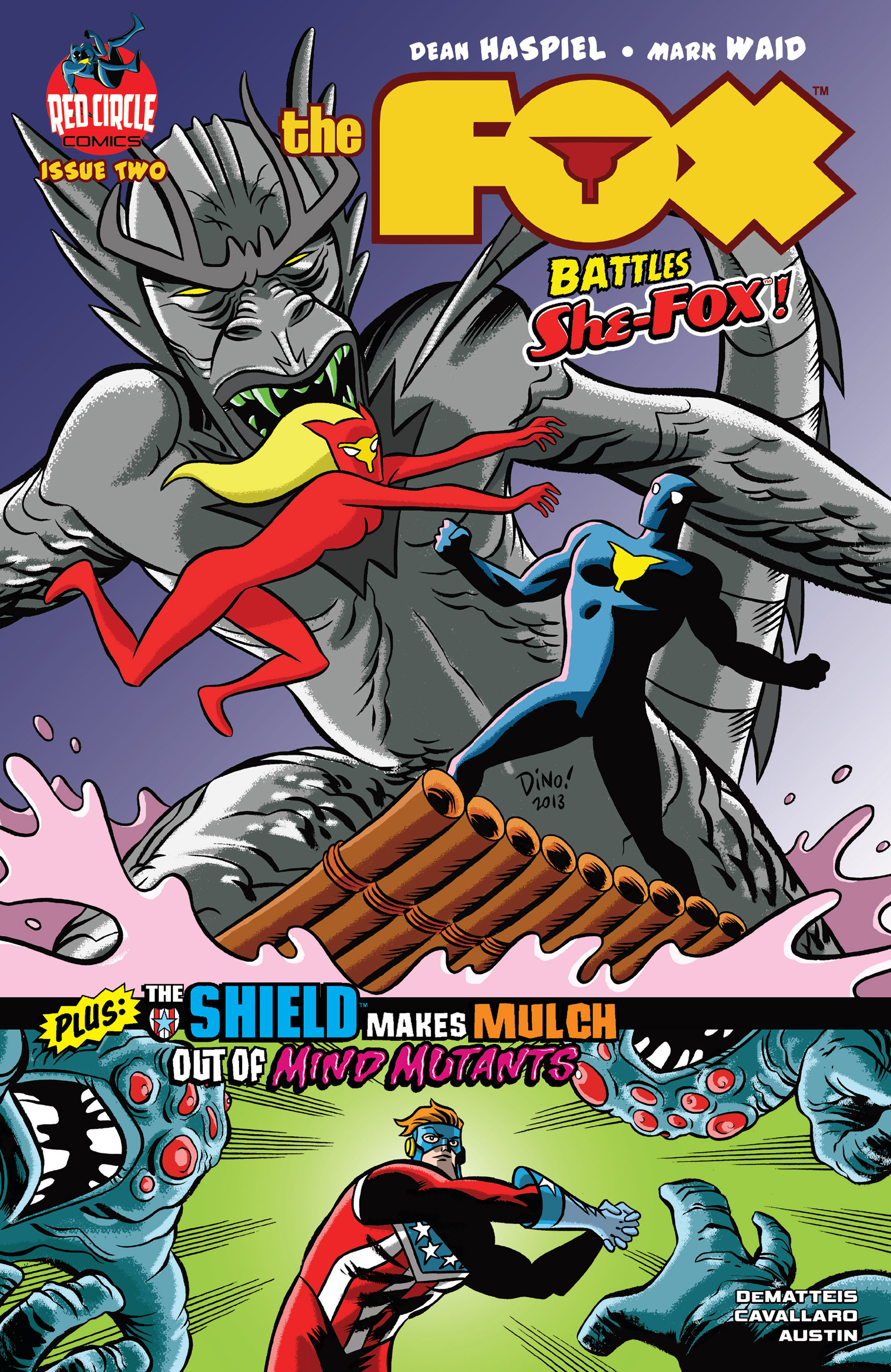 Read online The Fox comic -  Issue #2 - 1