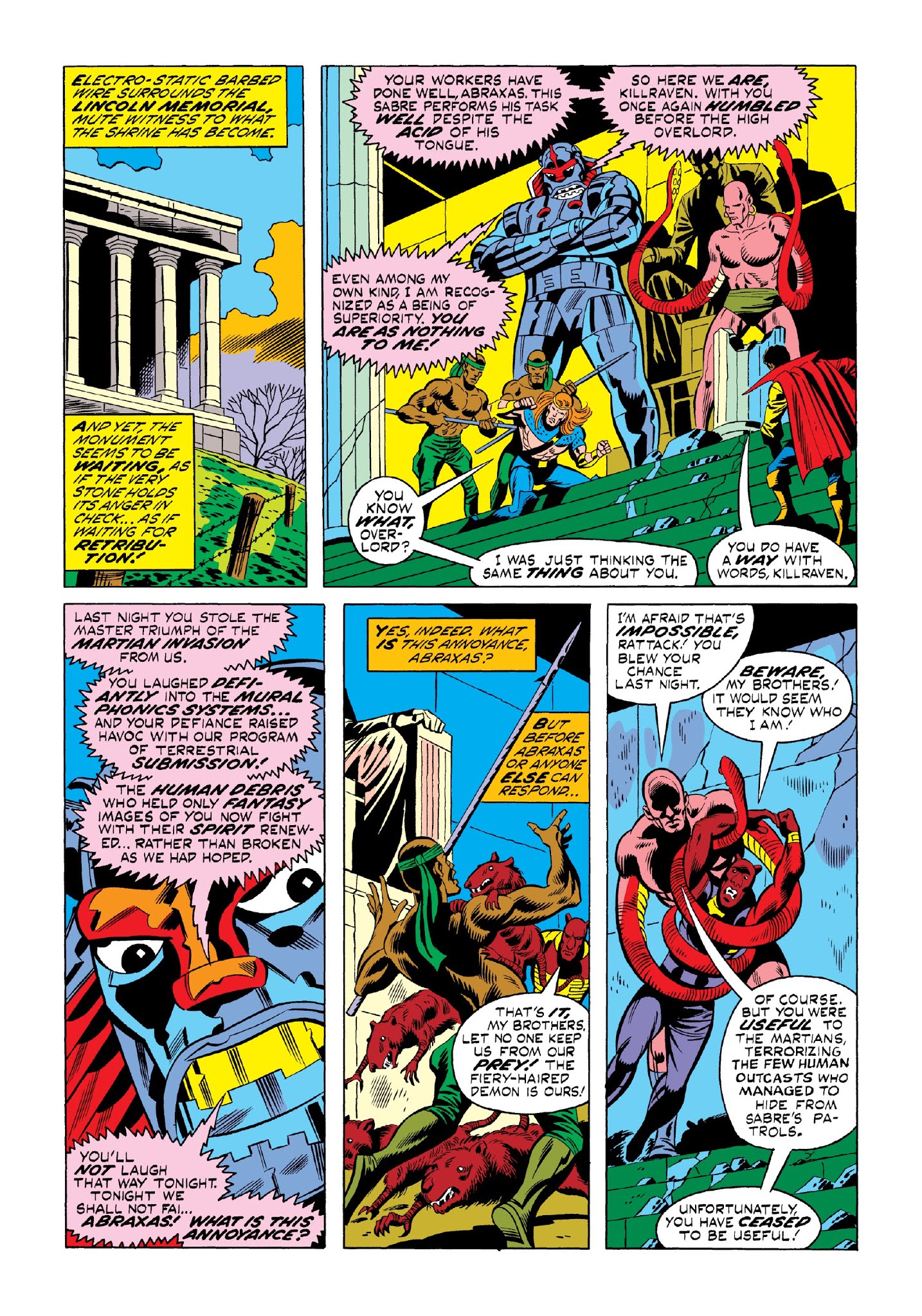 Read online Marvel Masterworks: Killraven comic -  Issue # TPB 1 (Part 2) - 35