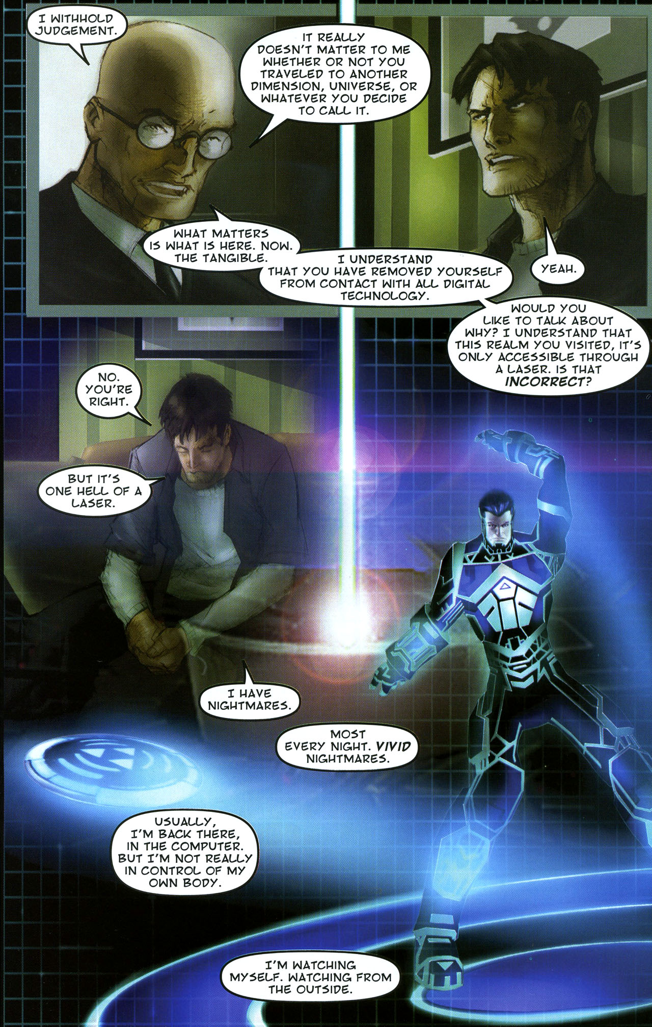 Read online TRON: Ghost in the Machine comic -  Issue #1 - 12