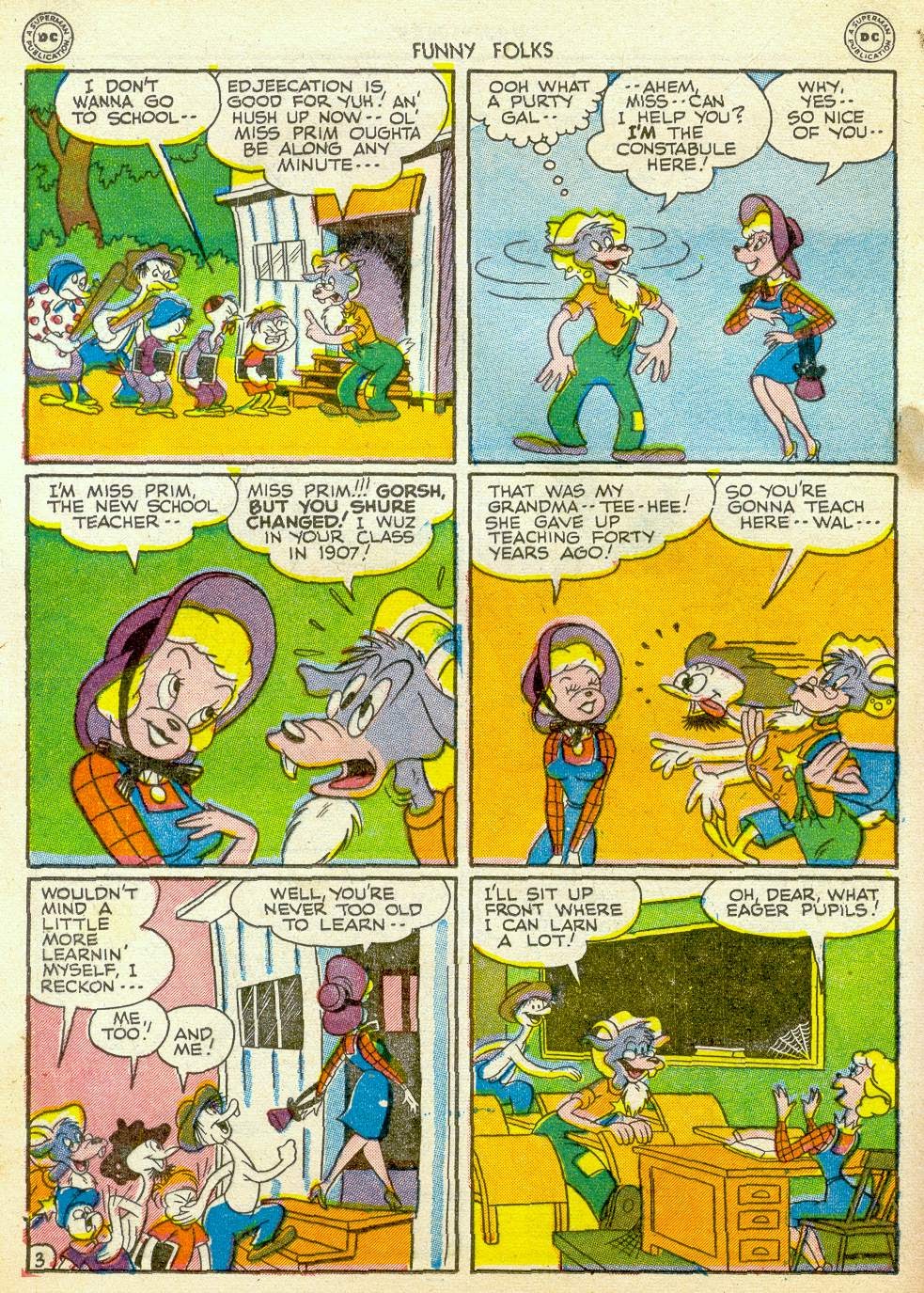 Read online Funny Folks comic -  Issue #5 - 30