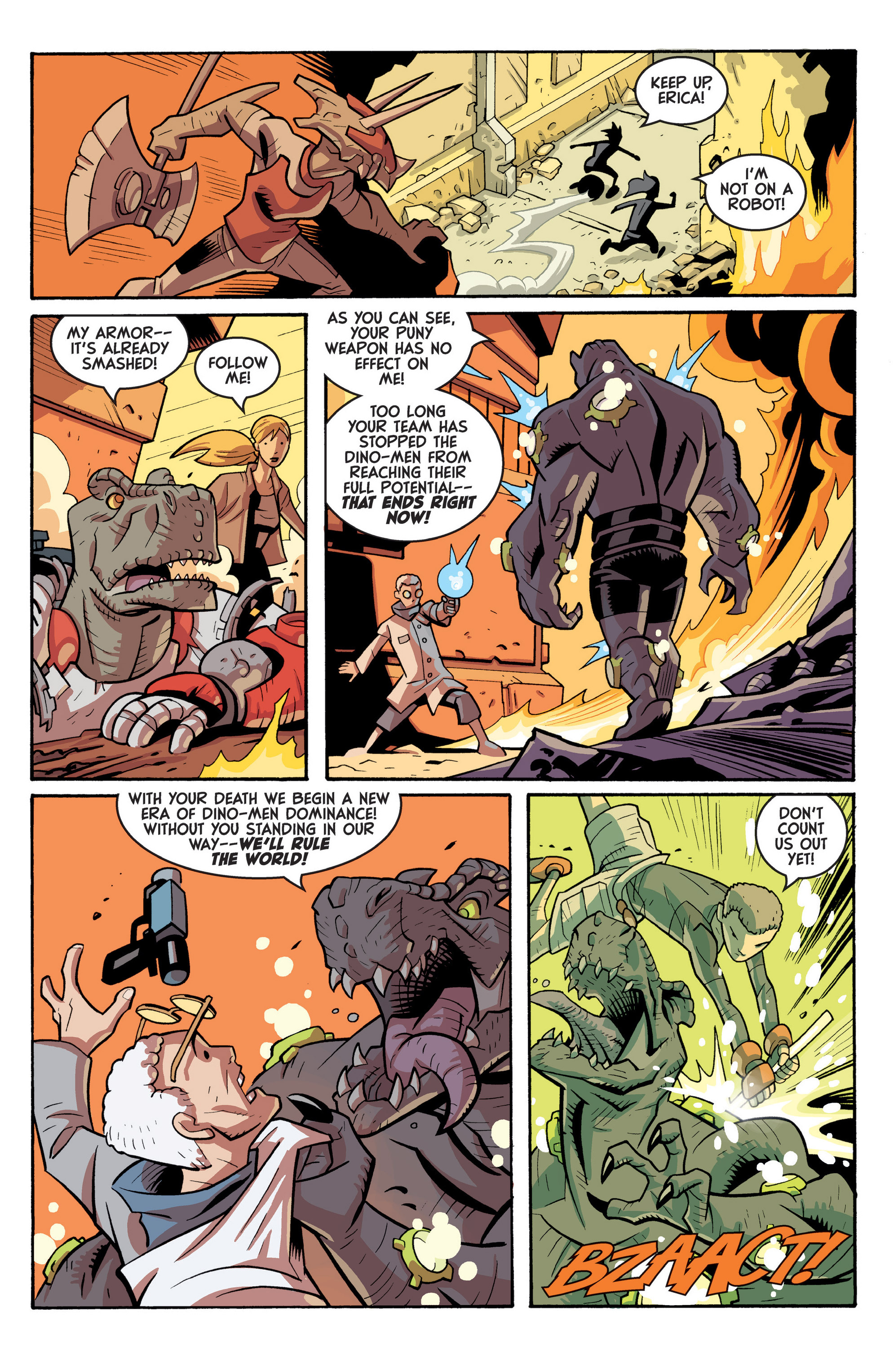 Read online Super Dinosaur (2011) comic -  Issue #22 - 11