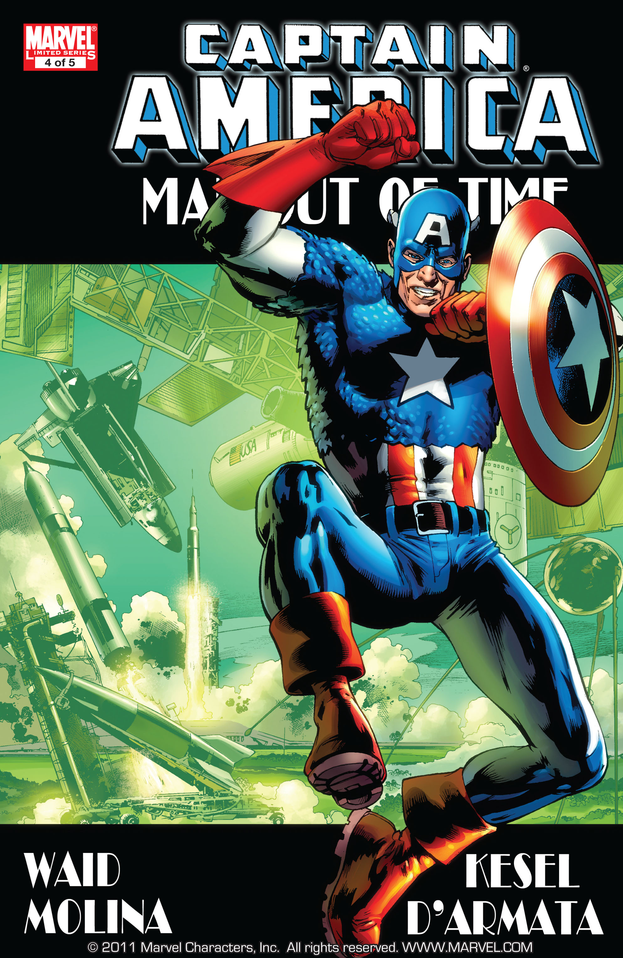 Read online Captain America: Man Out of Time comic -  Issue #4 - 1