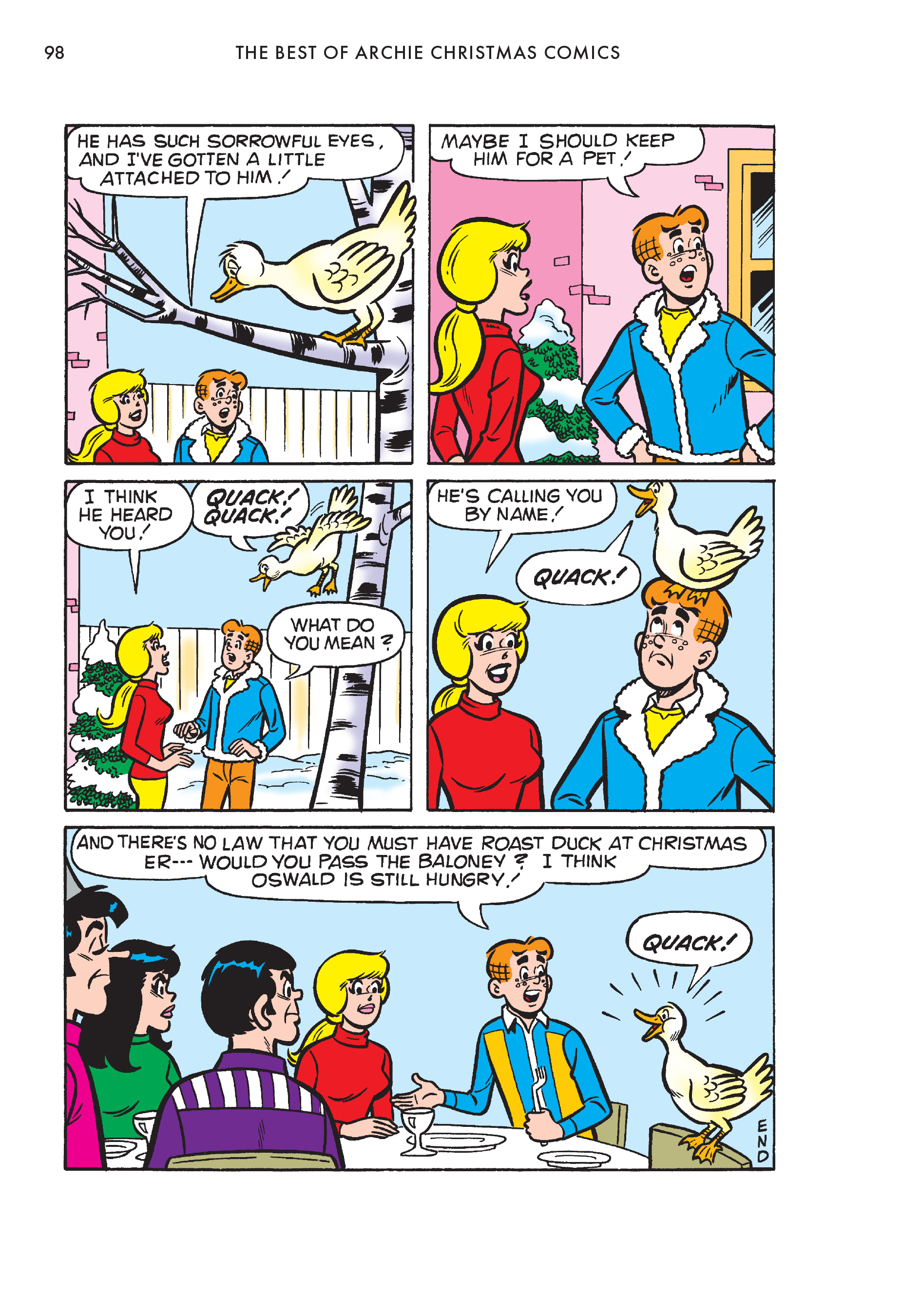 Read online The Best of Archie: Christmas Comics comic -  Issue # TPB (Part 1) - 97