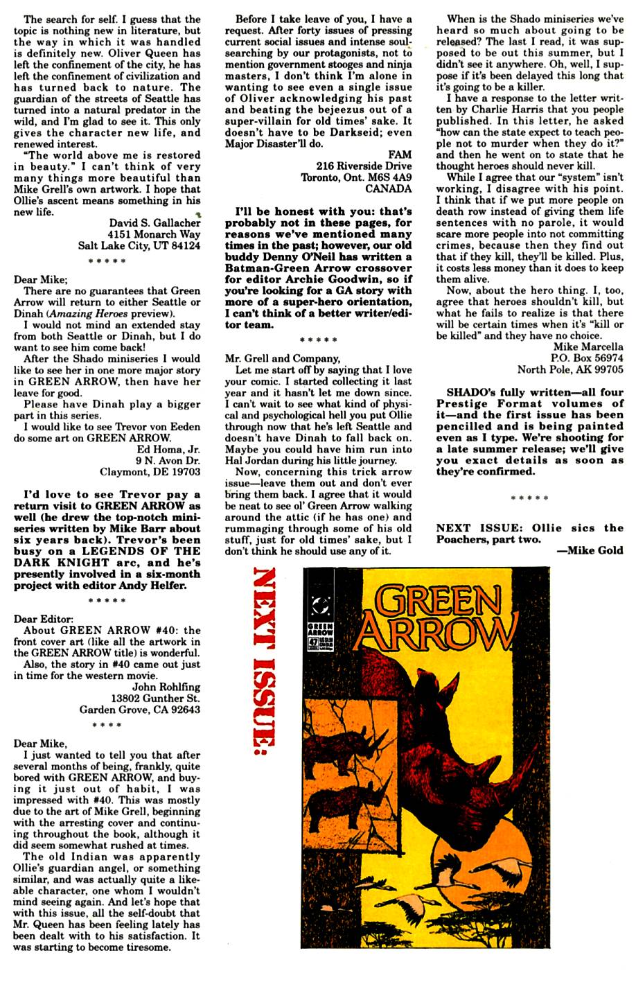 Green Arrow (1988) issue 46 - Page 25