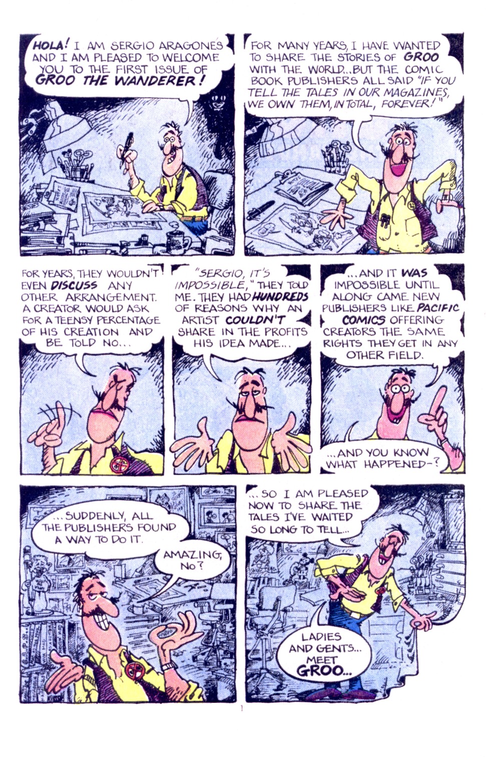 Read online Groo the Wanderer comic -  Issue #1 - 2