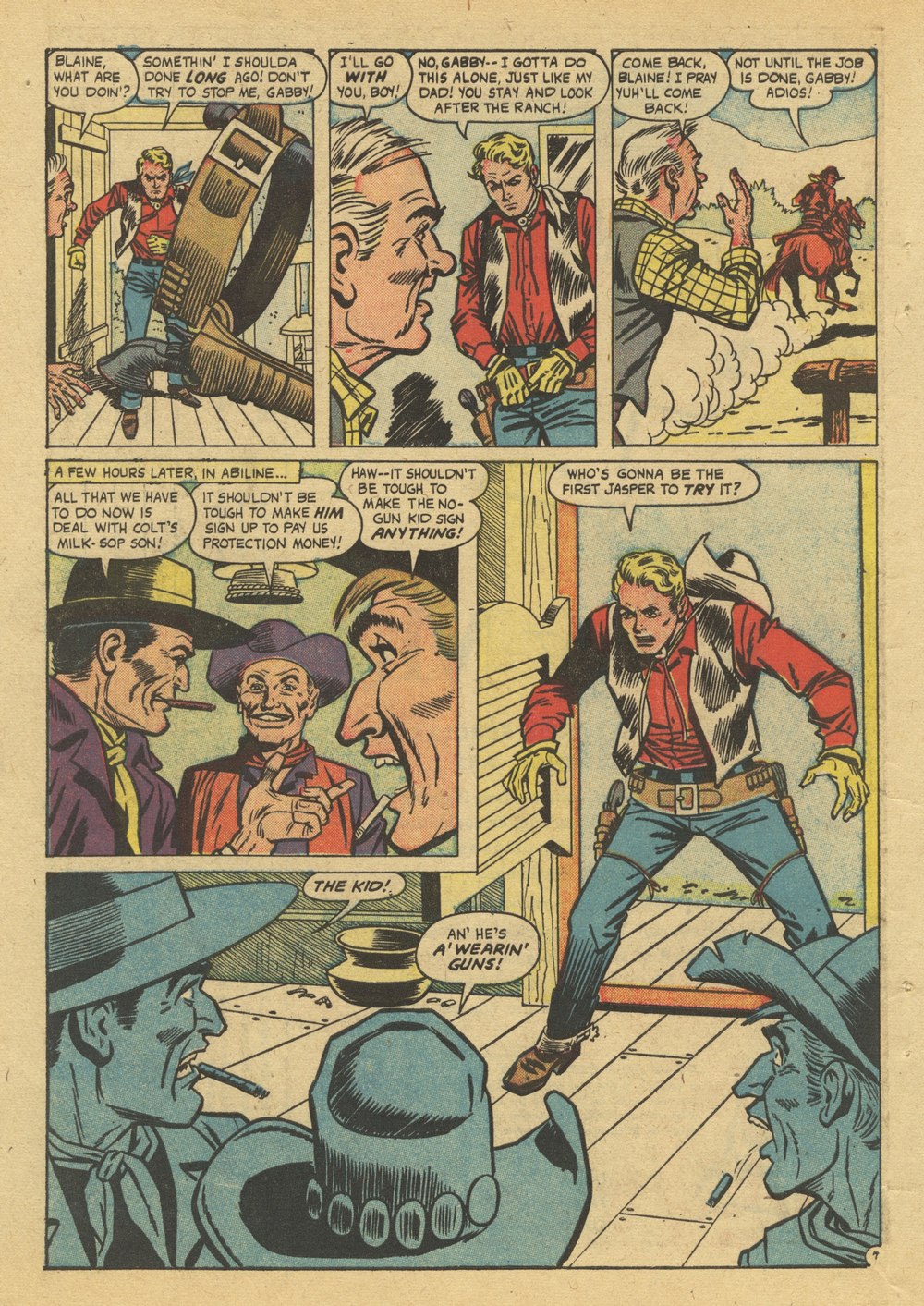Read online Kid Colt Outlaw comic -  Issue #79 - 10