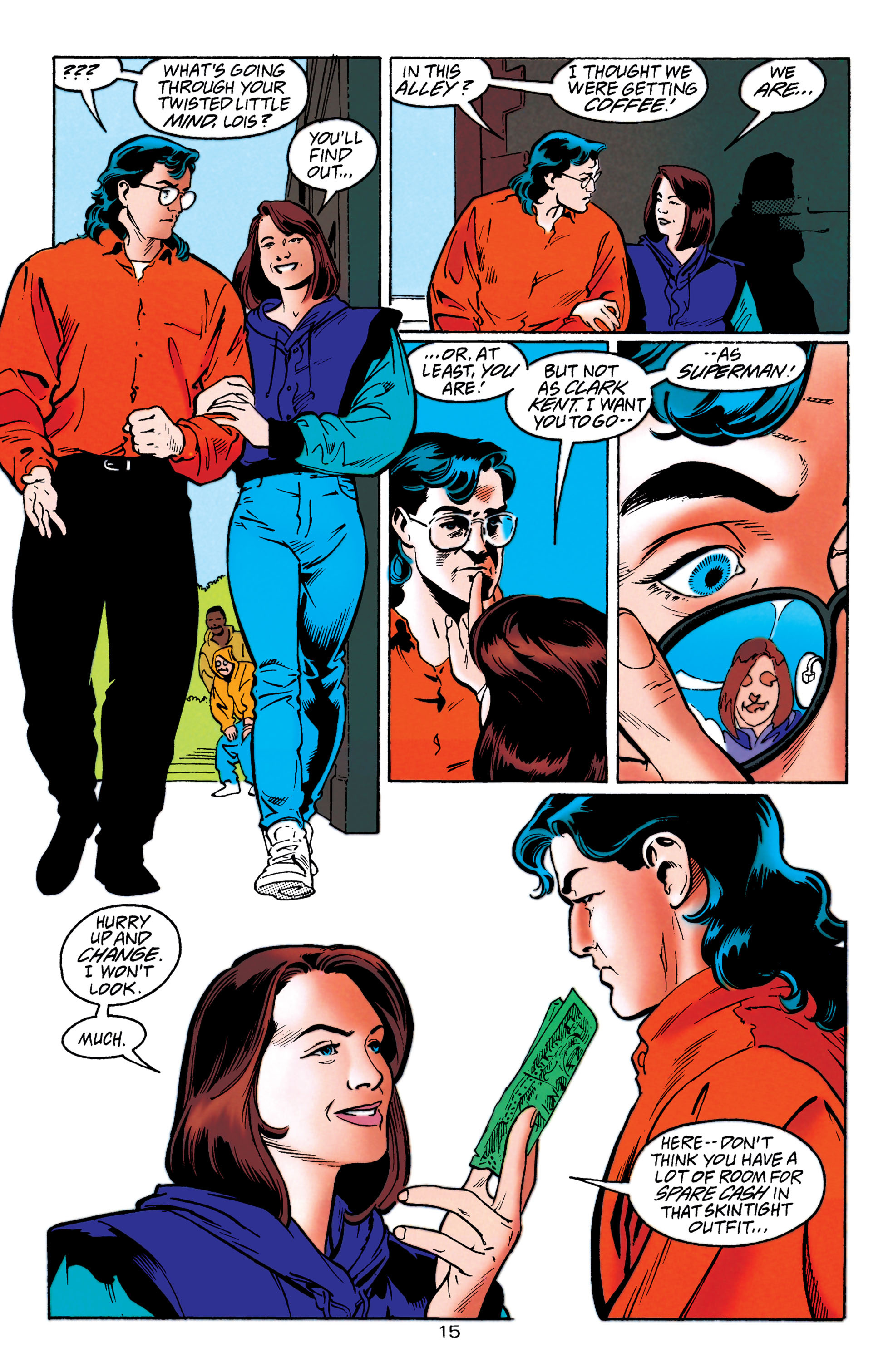 Read online Adventures of Superman (1987) comic -  Issue #525 - 16