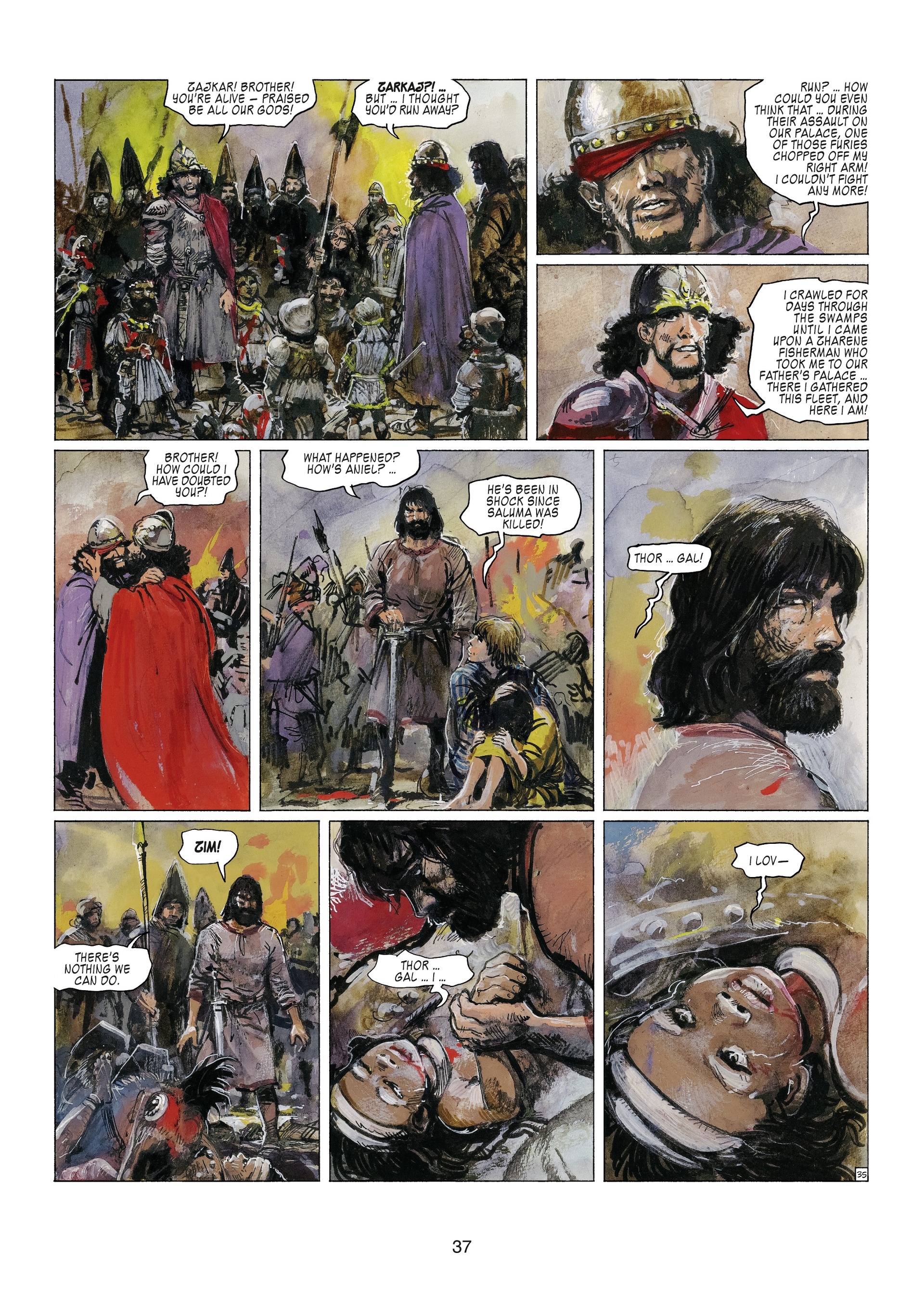 Read online Thorgal comic -  Issue #28 - 39