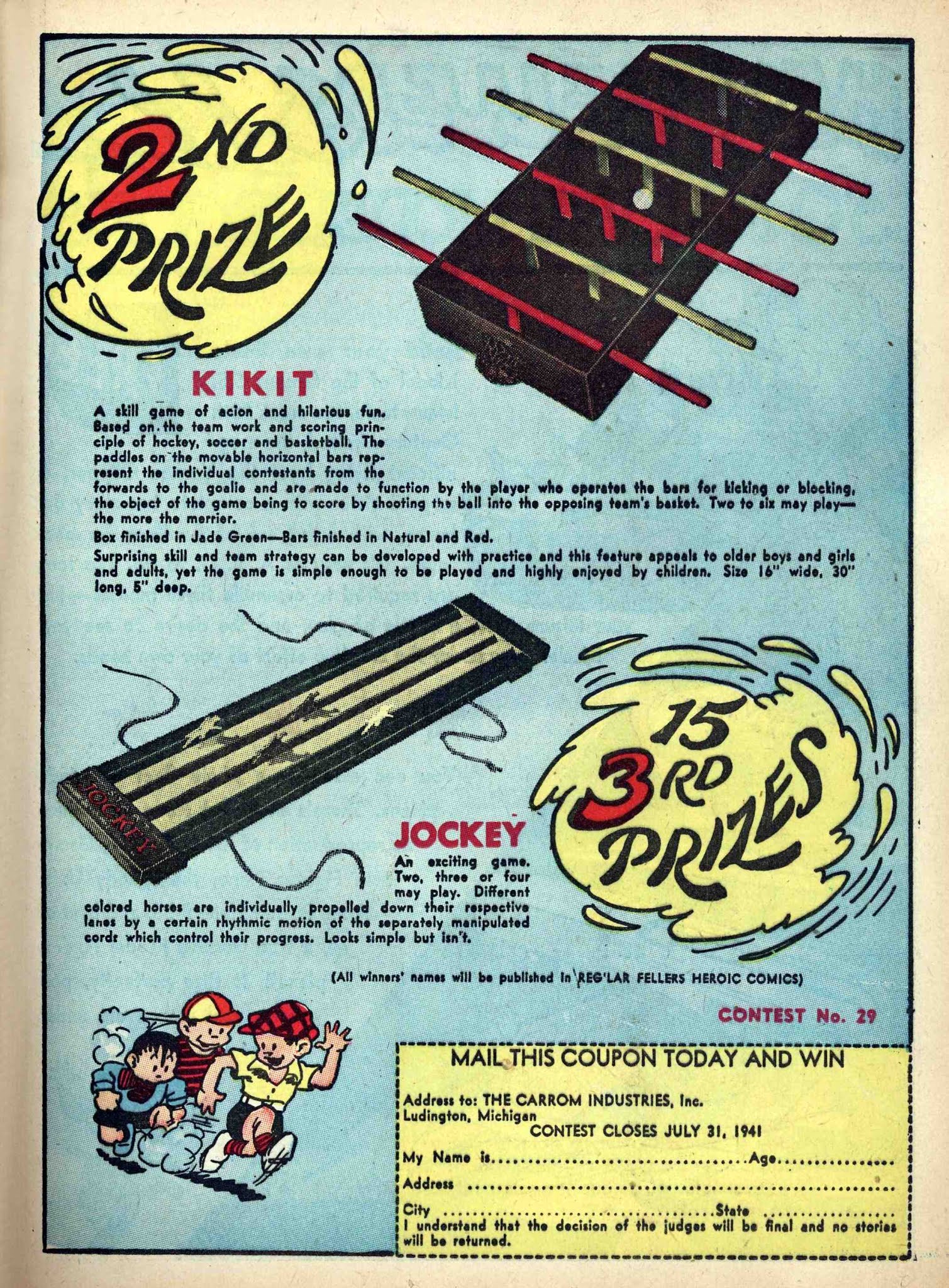 Read online Reg'lar Fellers Heroic Comics comic -  Issue #7 - 39