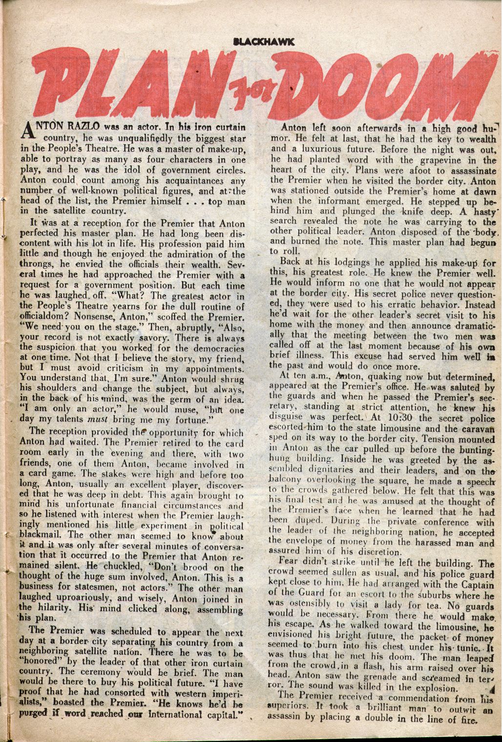 Read online Blackhawk (1957) comic -  Issue #70 - 25