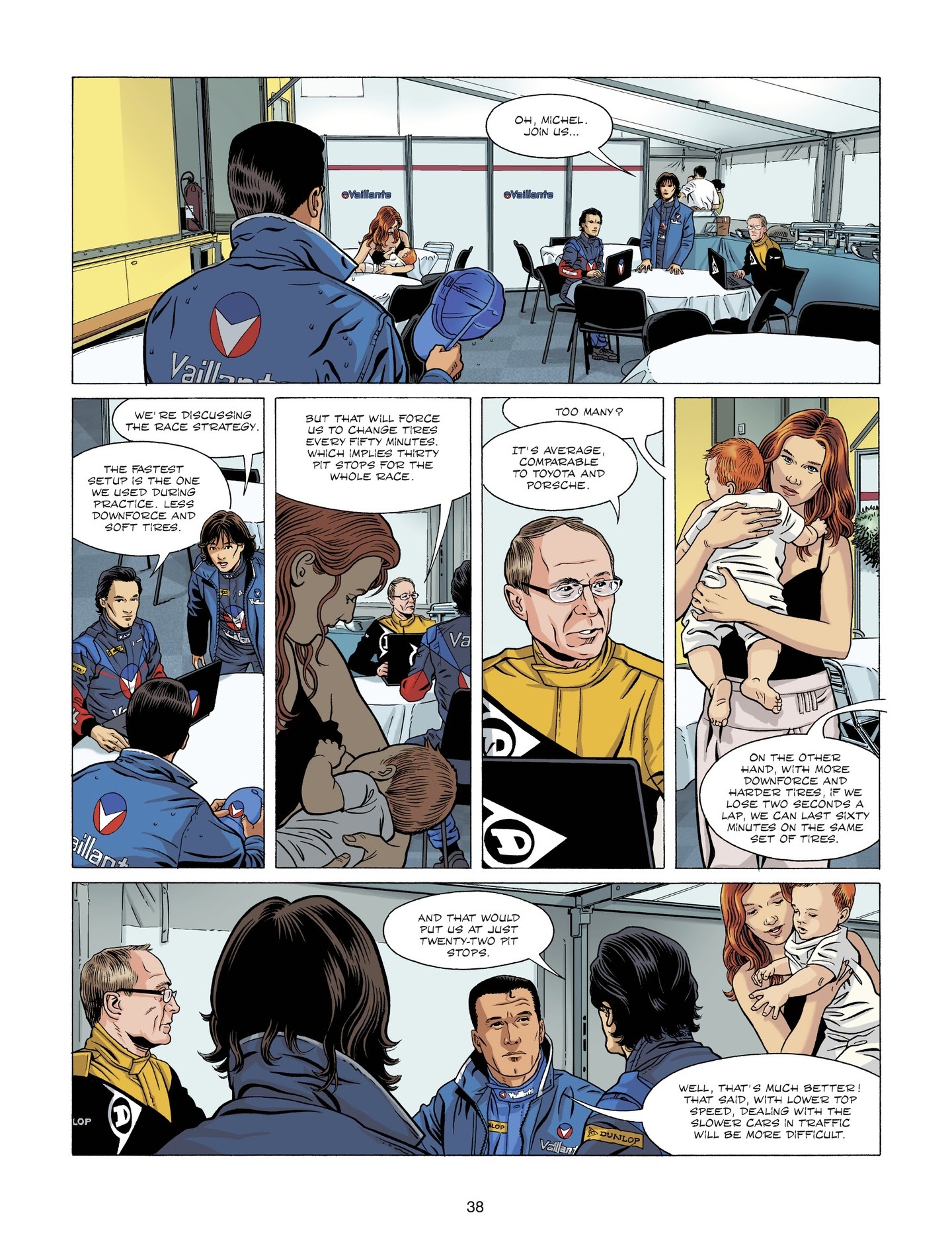 Read online Michel Vaillant comic -  Issue #6 - 38