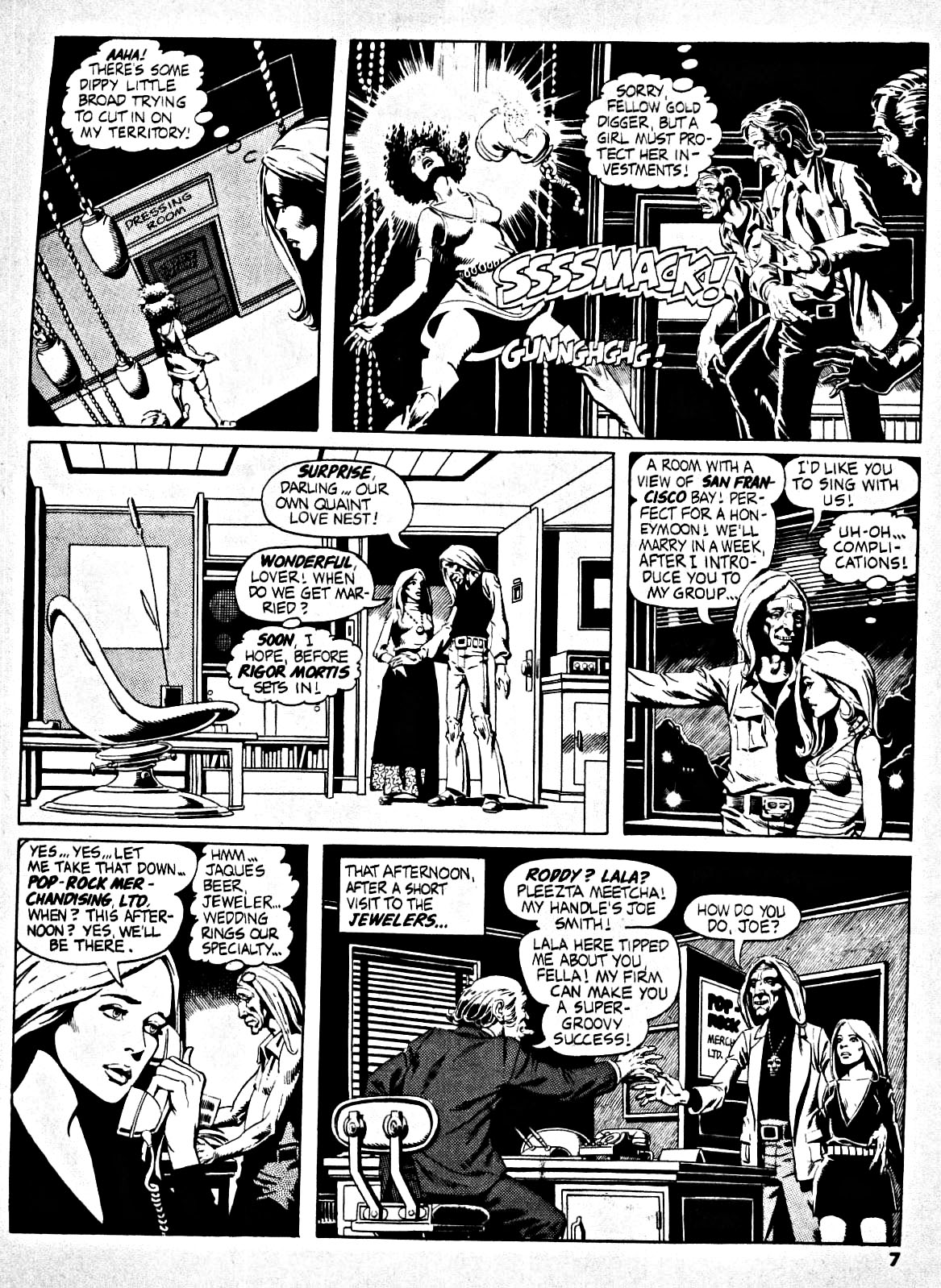 Read online Nightmare (1970) comic -  Issue #4 - 6
