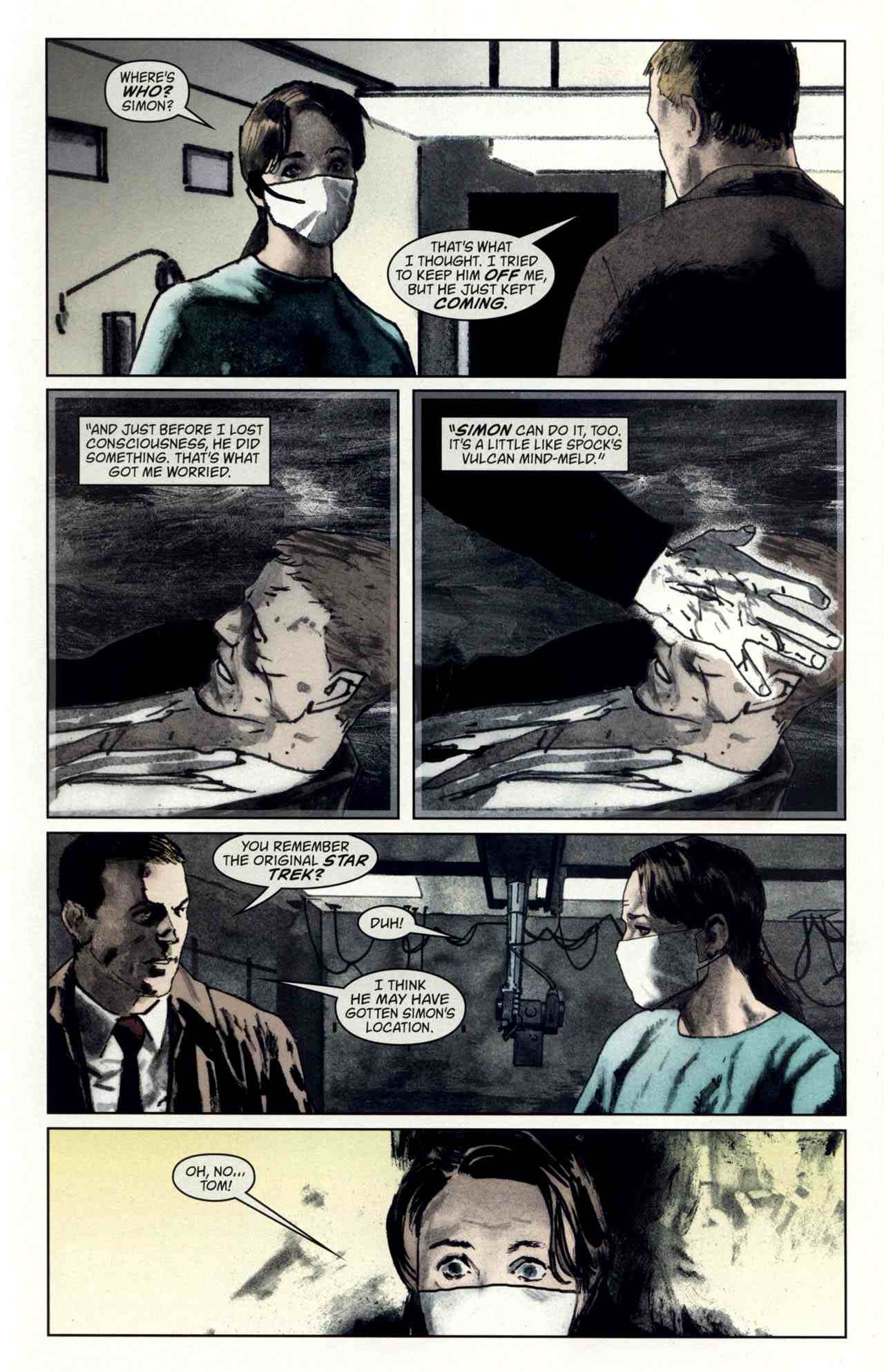 Read online Simon Dark comic -  Issue #16 - 17