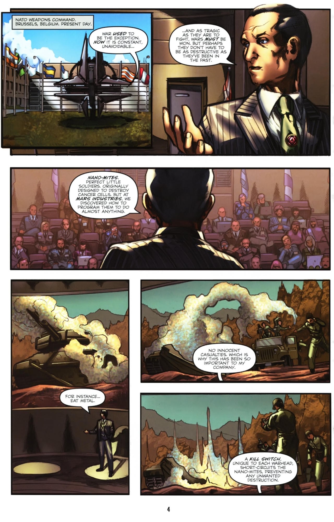 Read online G.I. Joe: Rise Of Cobra Movie Adaptation comic -  Issue #1 - 7